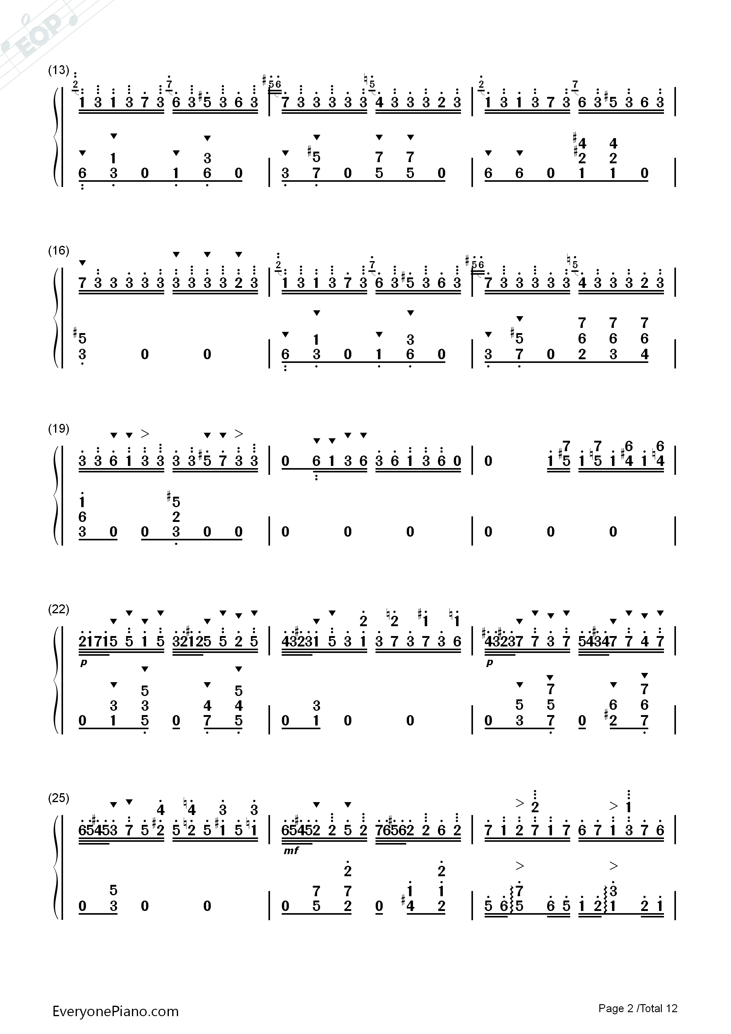 钟钢琴简谱_李斯特演唱