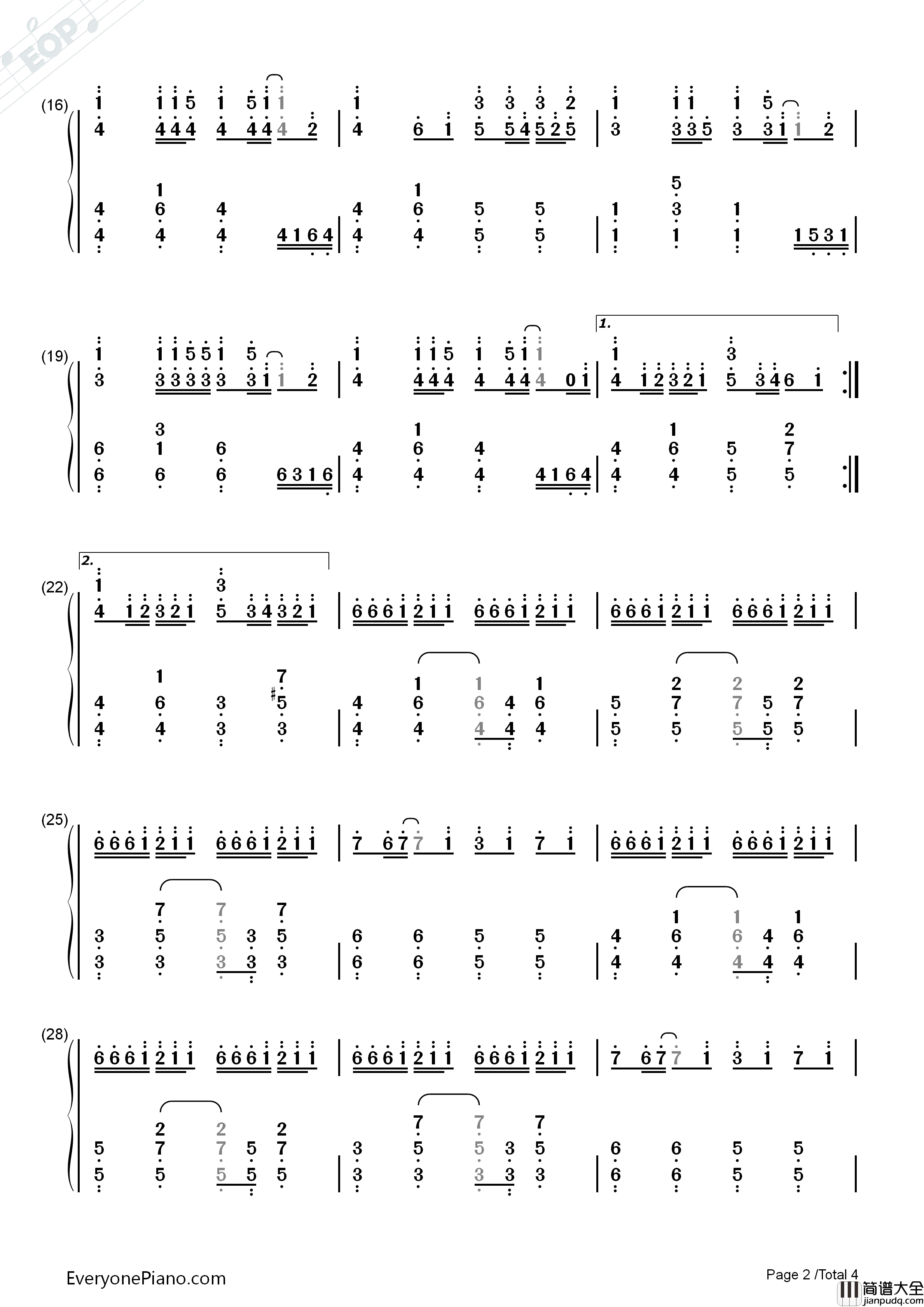 Come_Back_To_Me钢琴简谱_宇多田光演唱