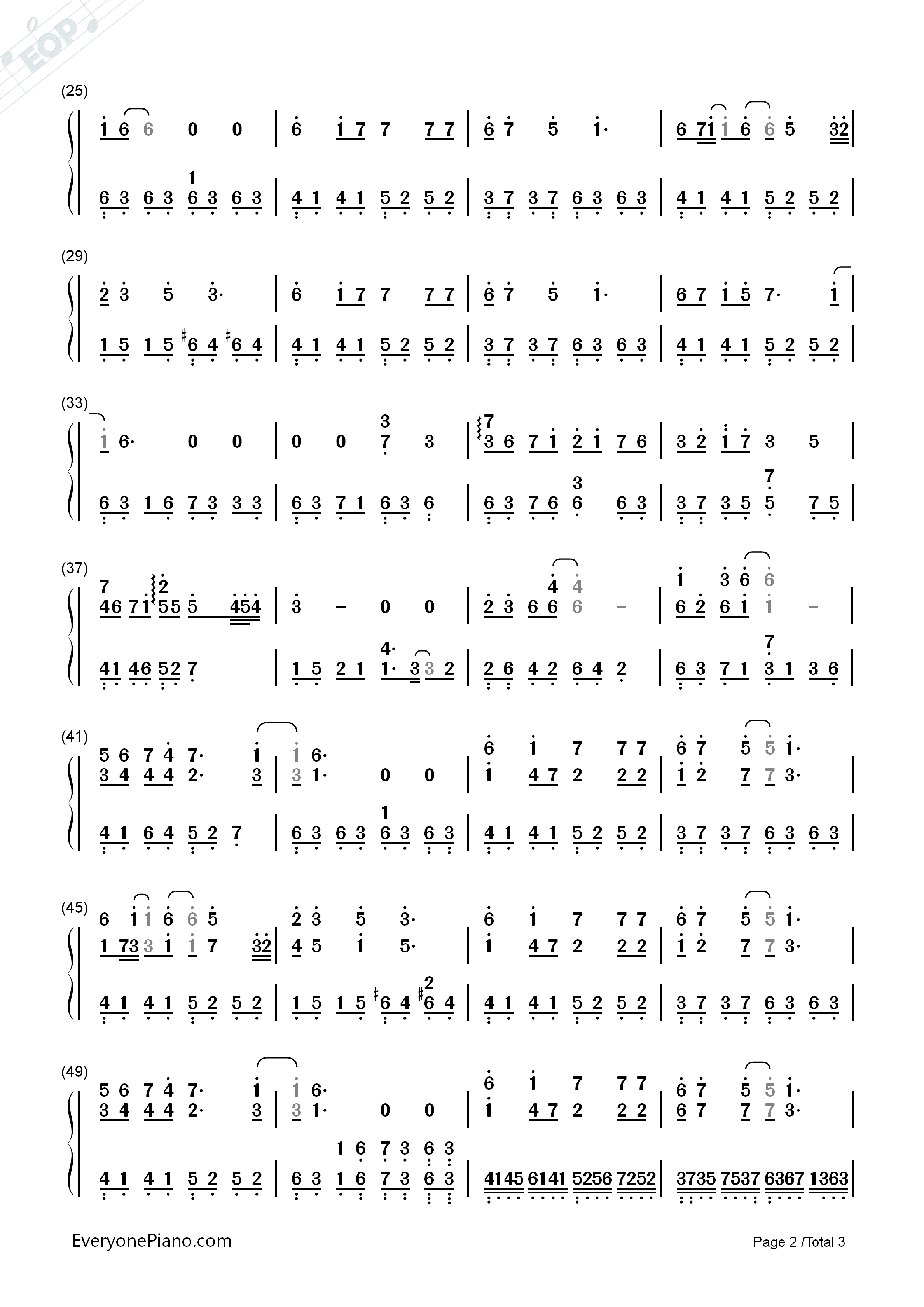 红颜旧D调版钢琴简谱_刘涛演唱