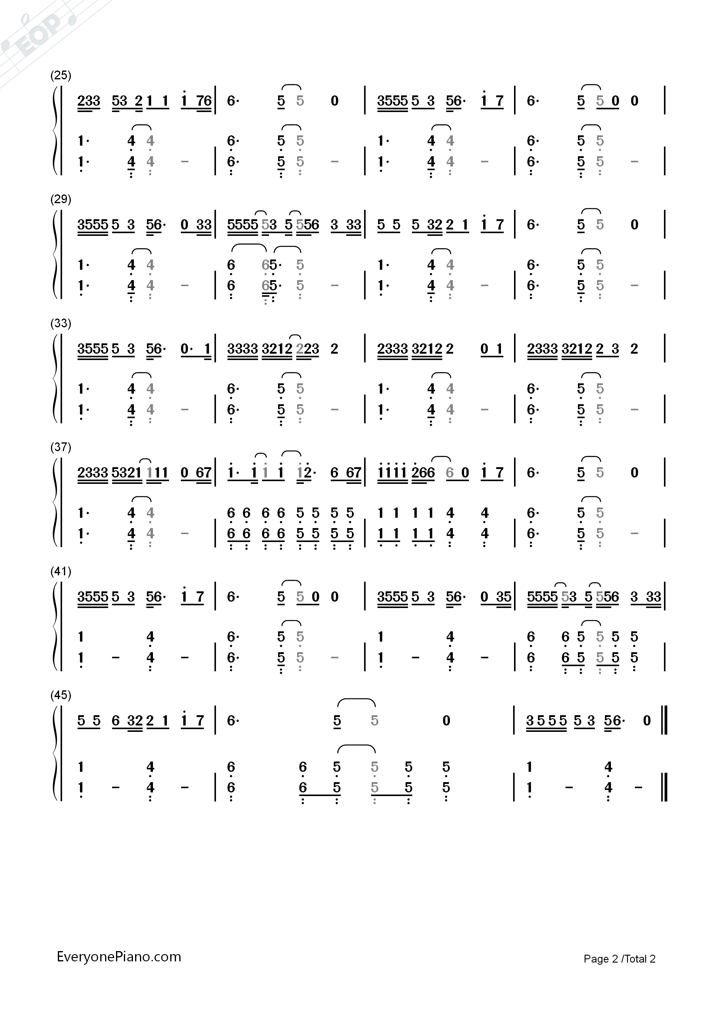 Heavy钢琴简谱_Linkin_Park_Kiiara演唱