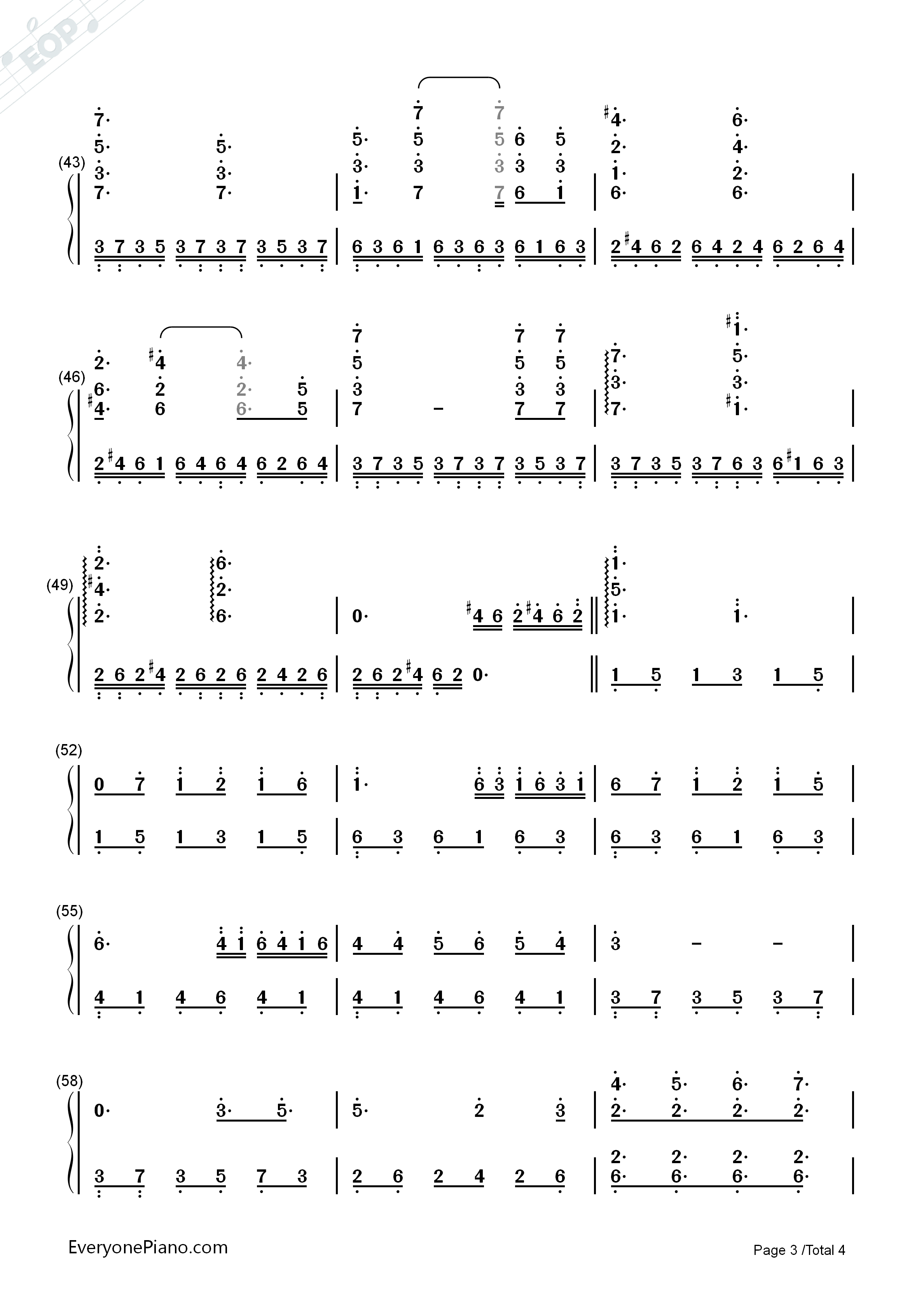 记忆MEMORY钢琴简谱_理查德•克莱德曼演唱