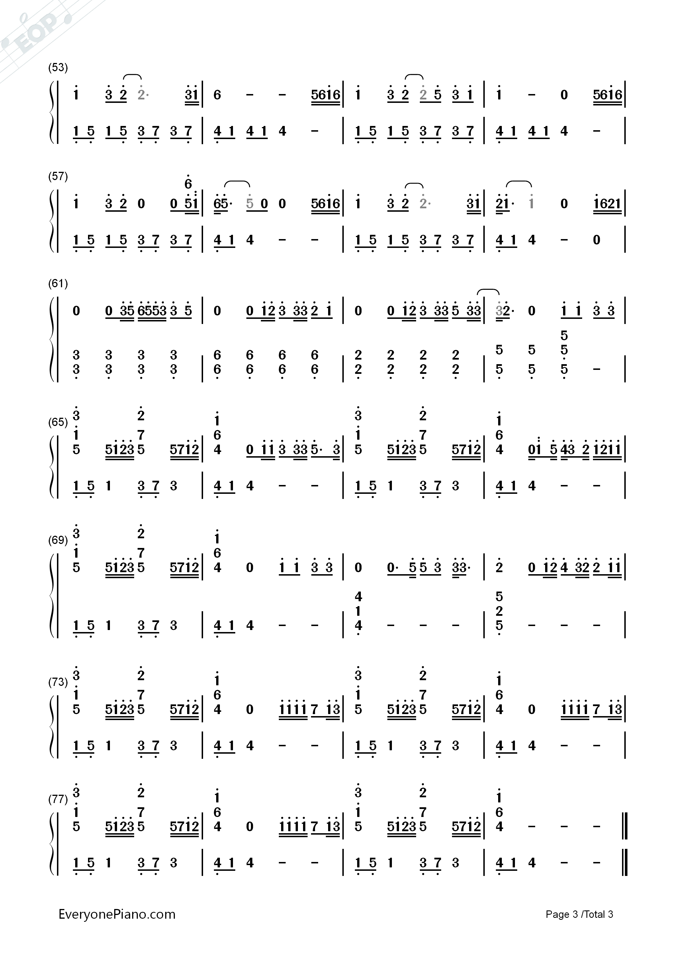 How_Would_You_Feel_(Paean)钢琴简谱_Ed_Sheeran演唱