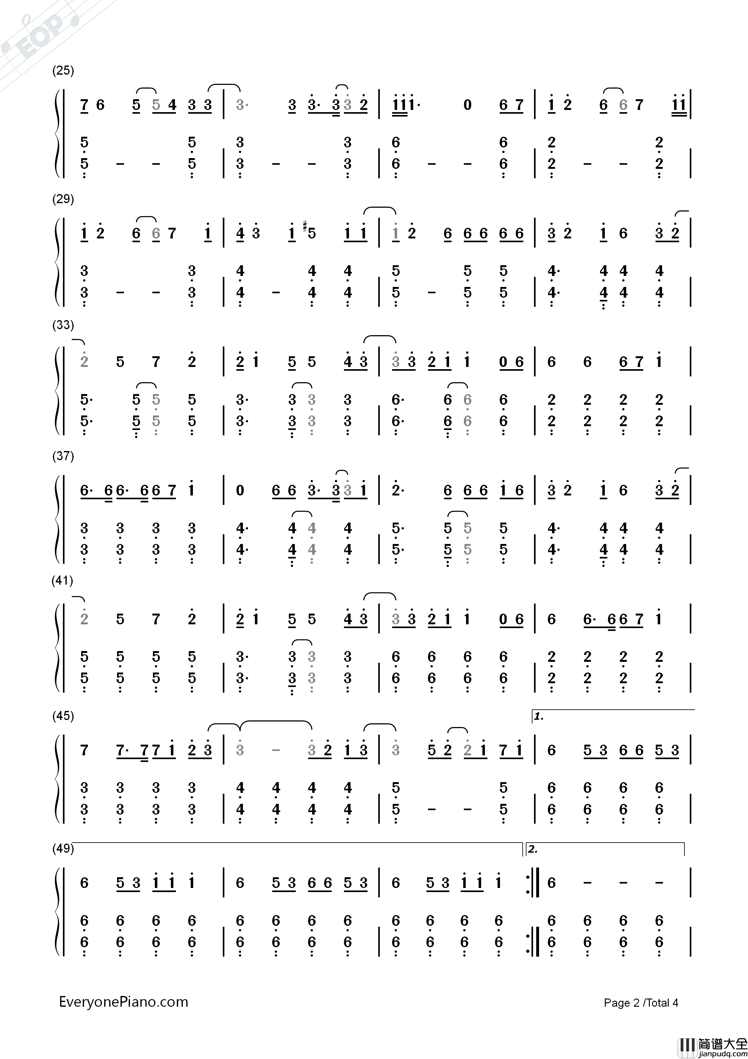 EMMA钢琴简谱_NEWS演唱