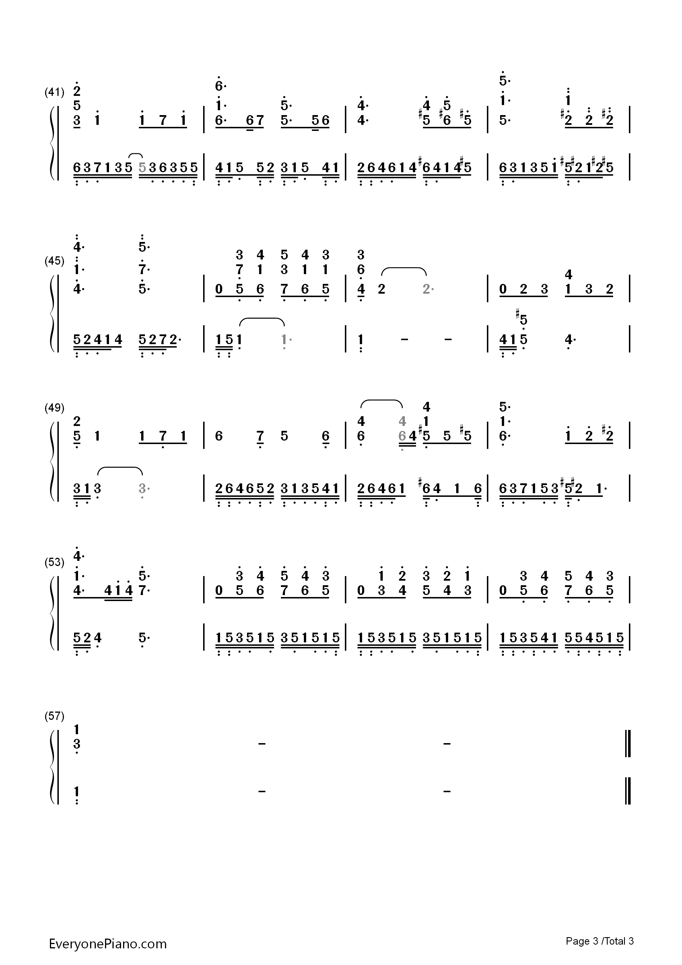 Small_Steps碎步钢琴简谱_Yiruma演唱