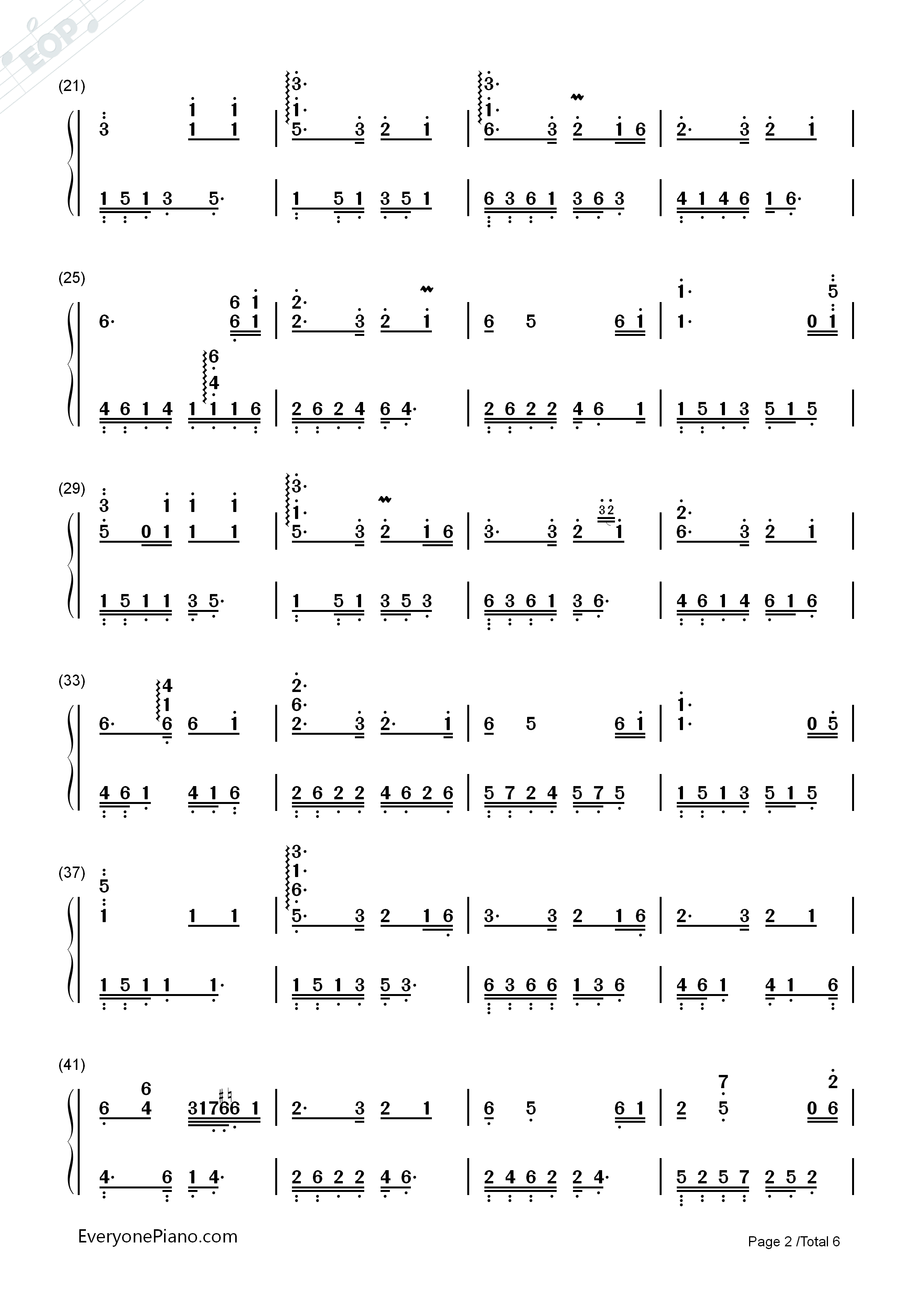 500_Miles钢琴简谱_陈占美演唱