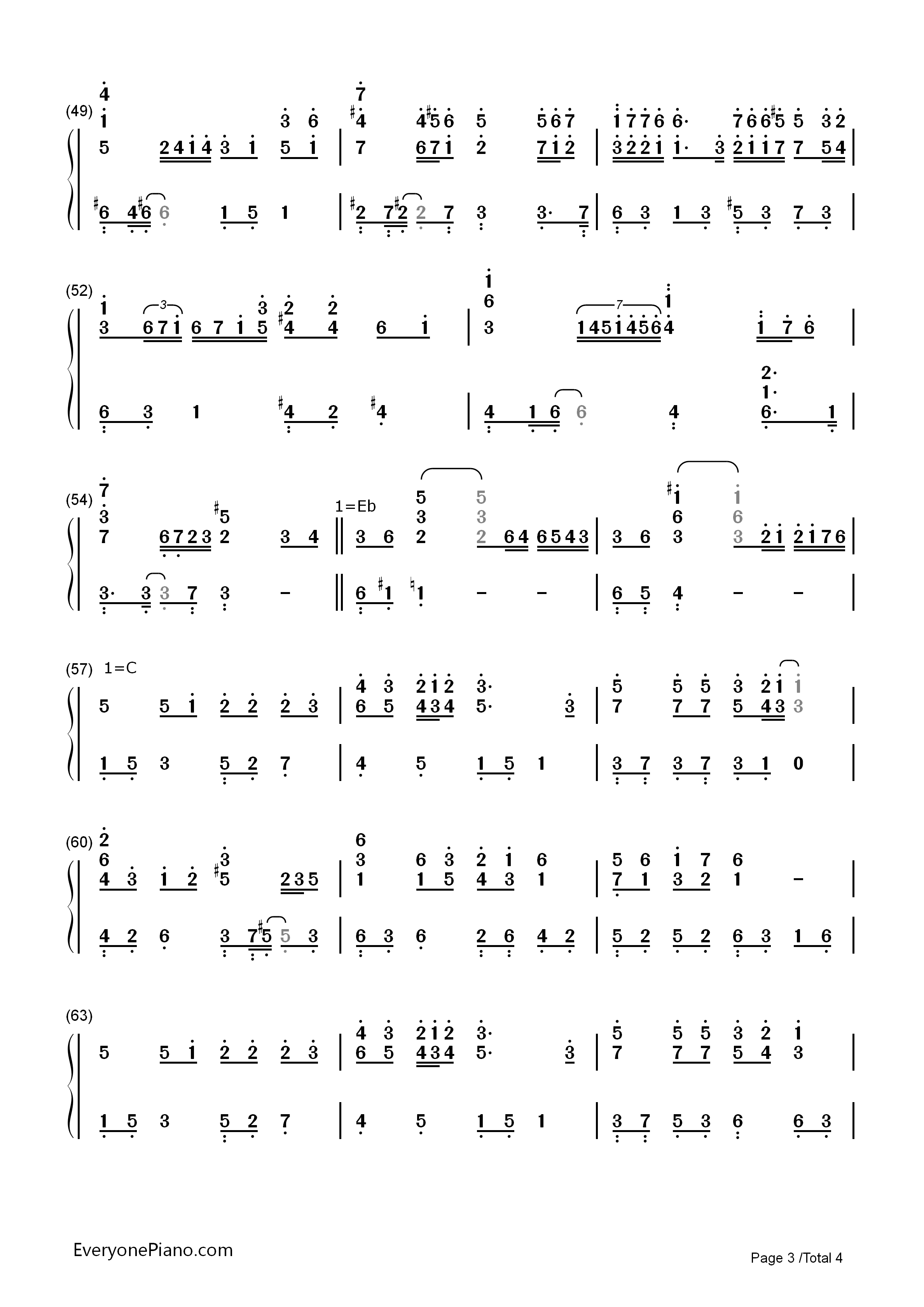 瑟鲁之歌钢琴简谱_手岛葵演唱