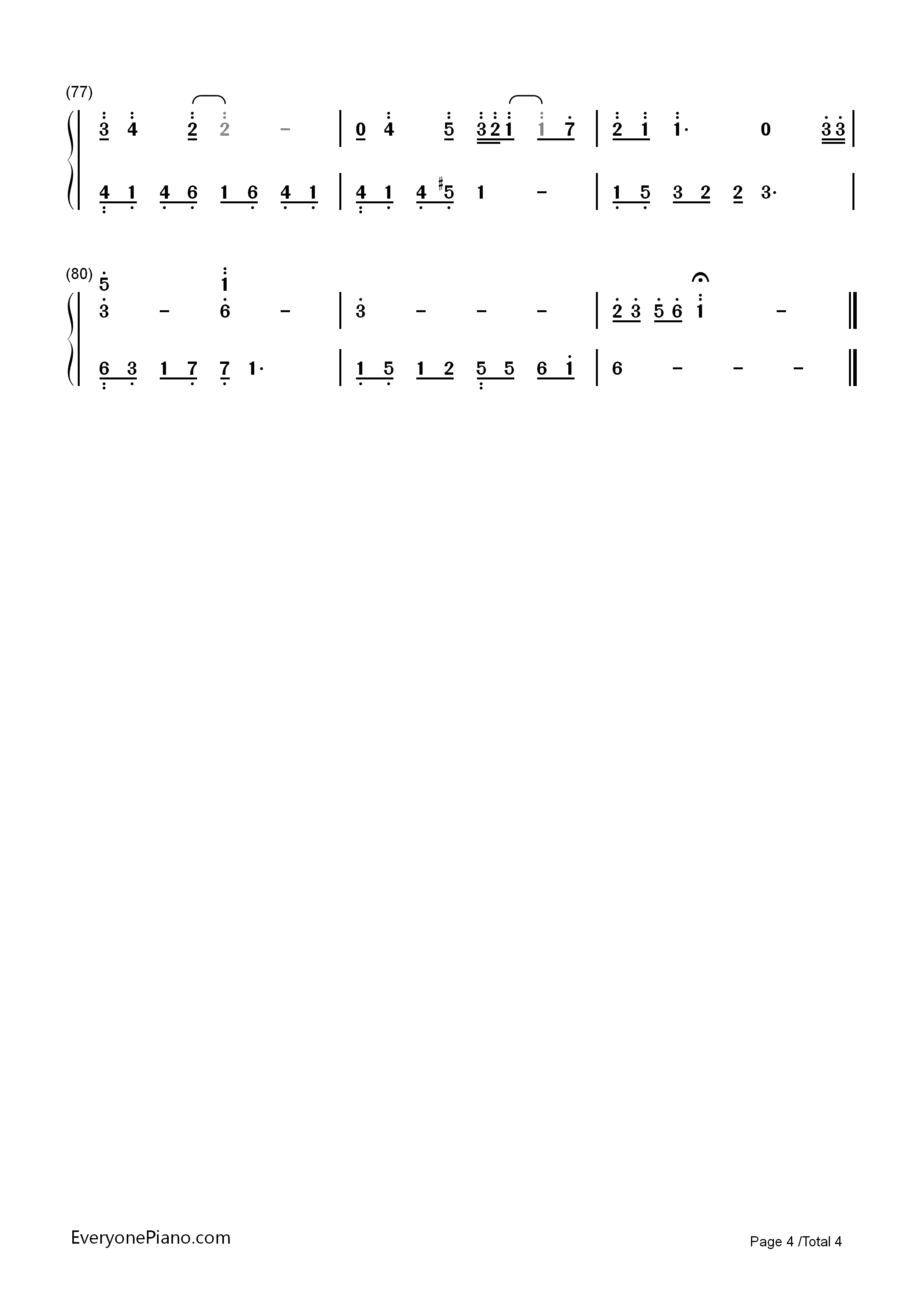 Reflection钢琴简谱_克莉丝汀娜__CHRISTINA_AGUIELRA演唱