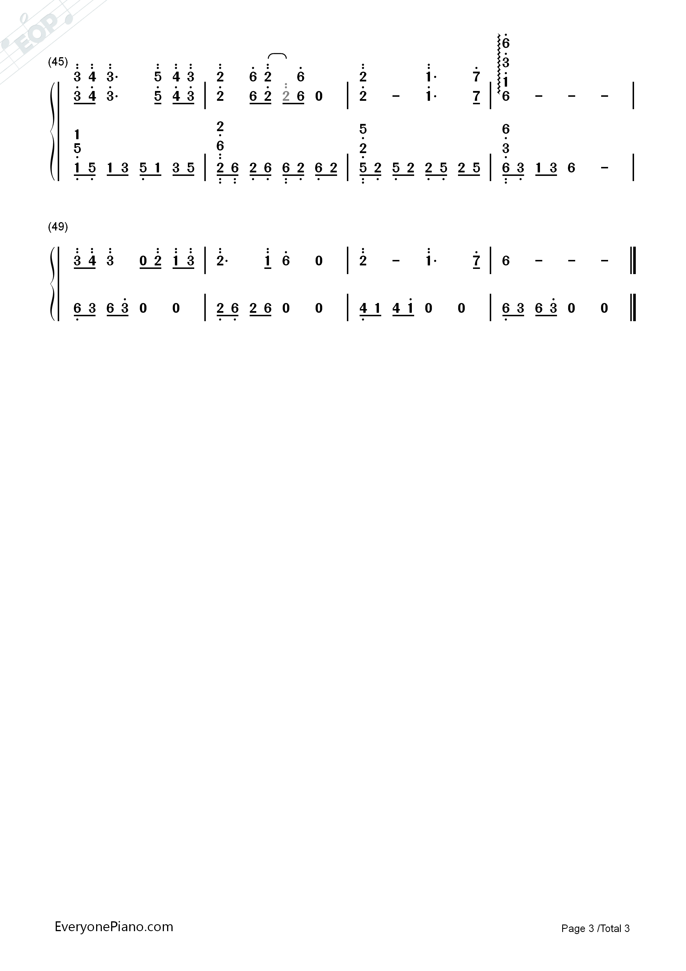 看淡钢琴简谱_田馥甄演唱