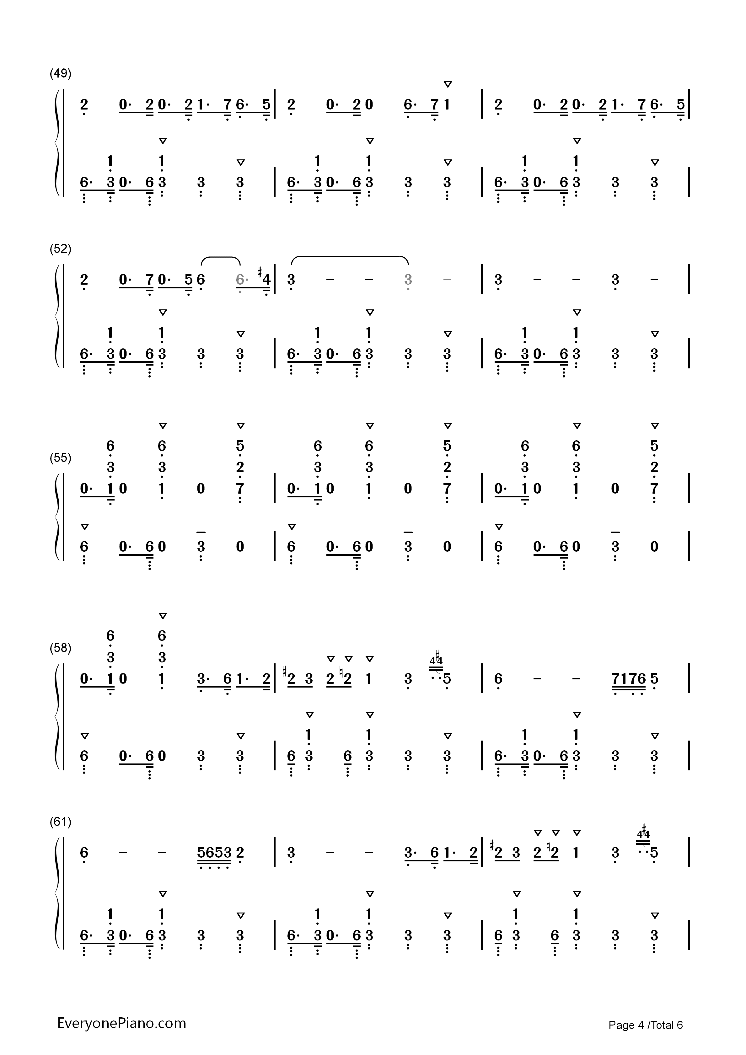 Take_Five钢琴简谱_Paul_Desmond演唱