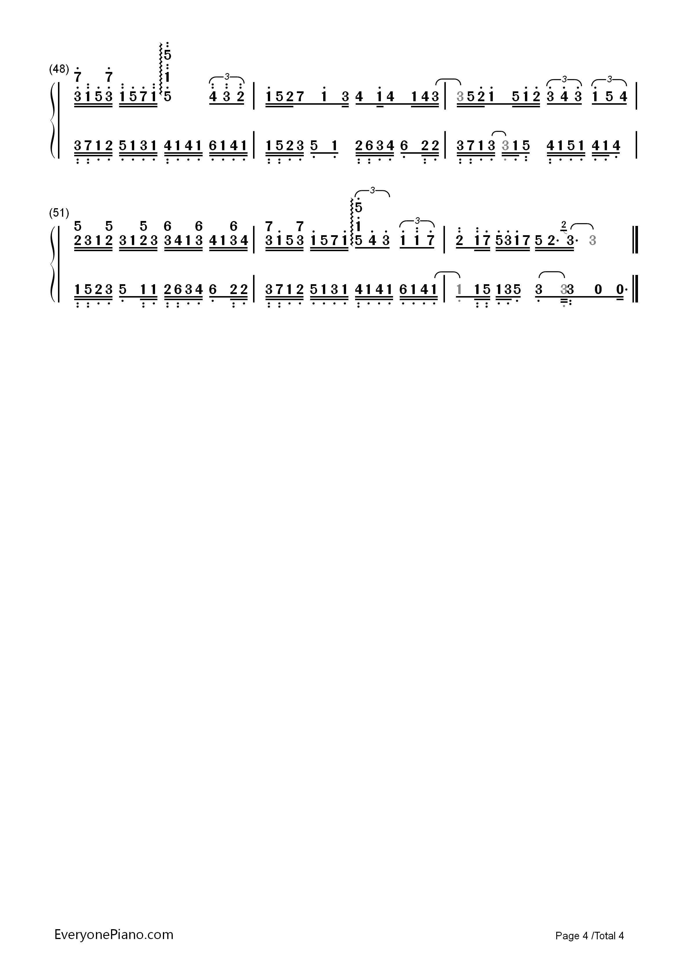 Its_Your_Day钢琴简谱_Yiruma演唱