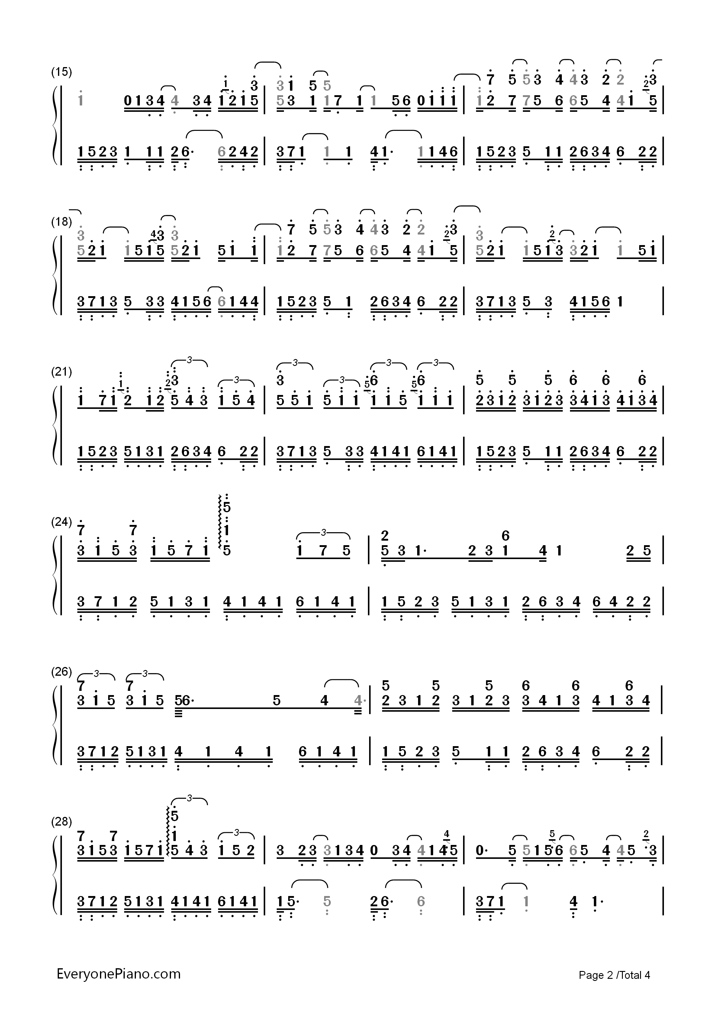 Its_Your_Day钢琴简谱_Yiruma演唱