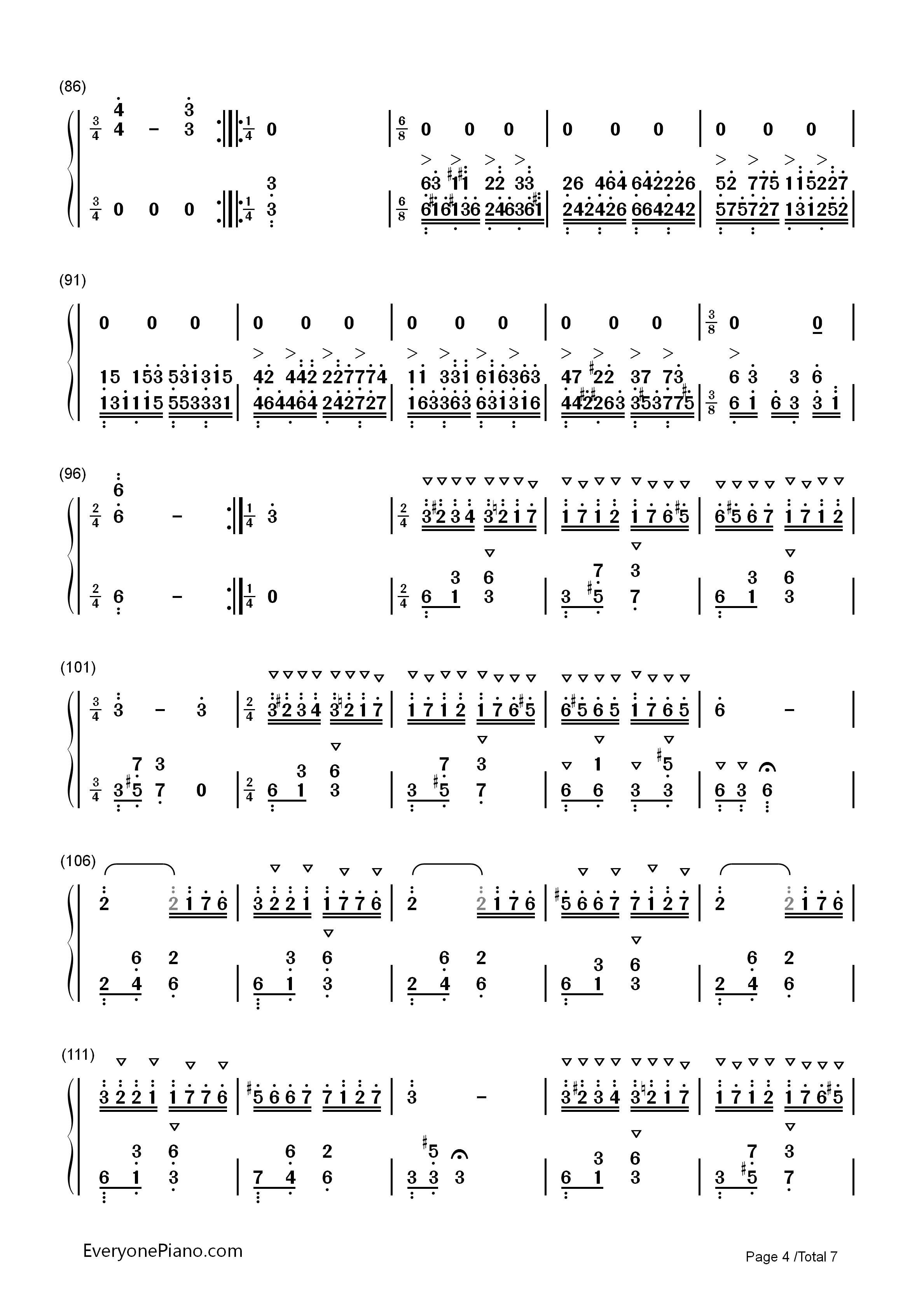 帕格尼尼飞絮曲钢琴简谱_马克西姆演唱