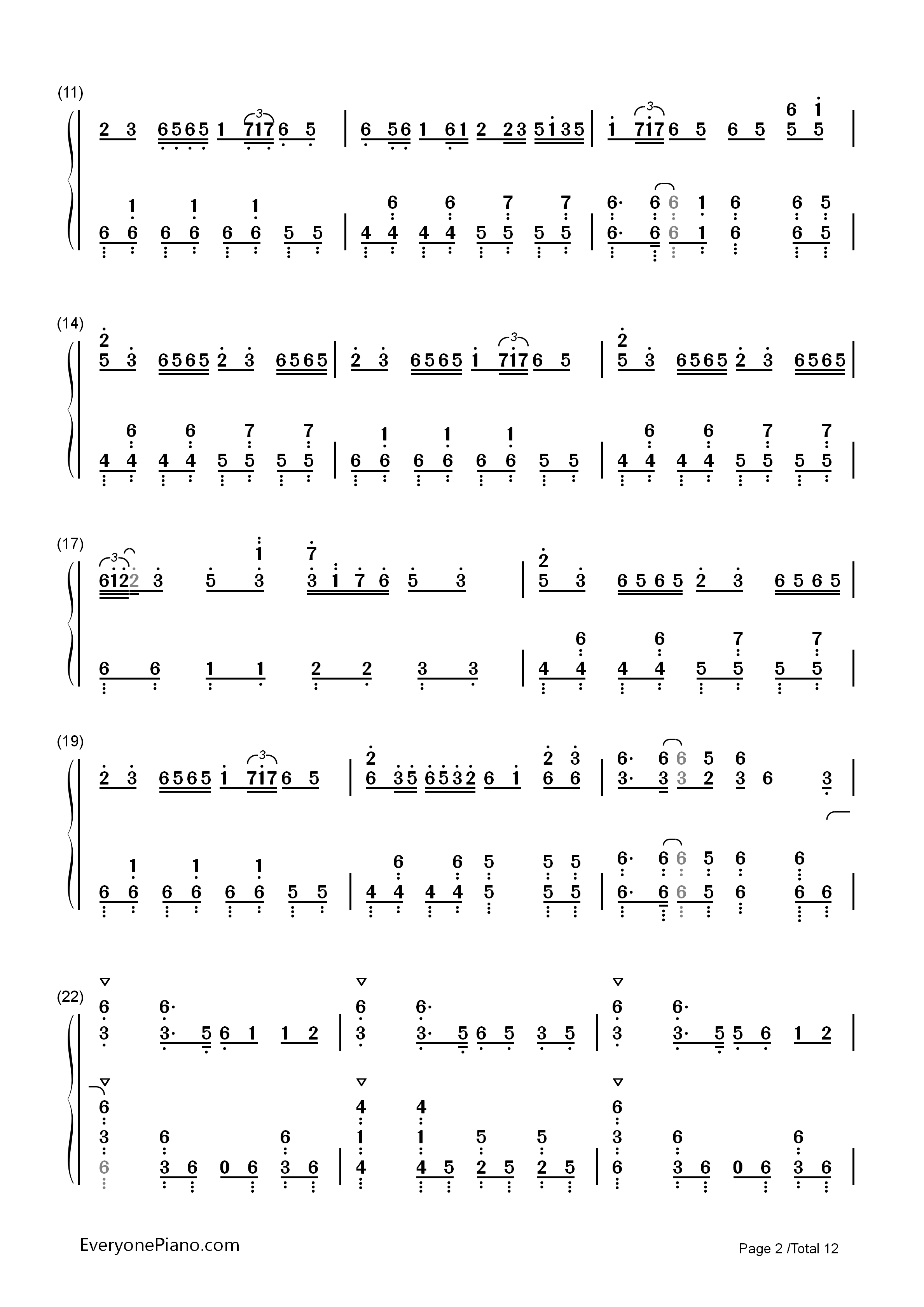 千本樱钢琴简谱_触手猴演唱