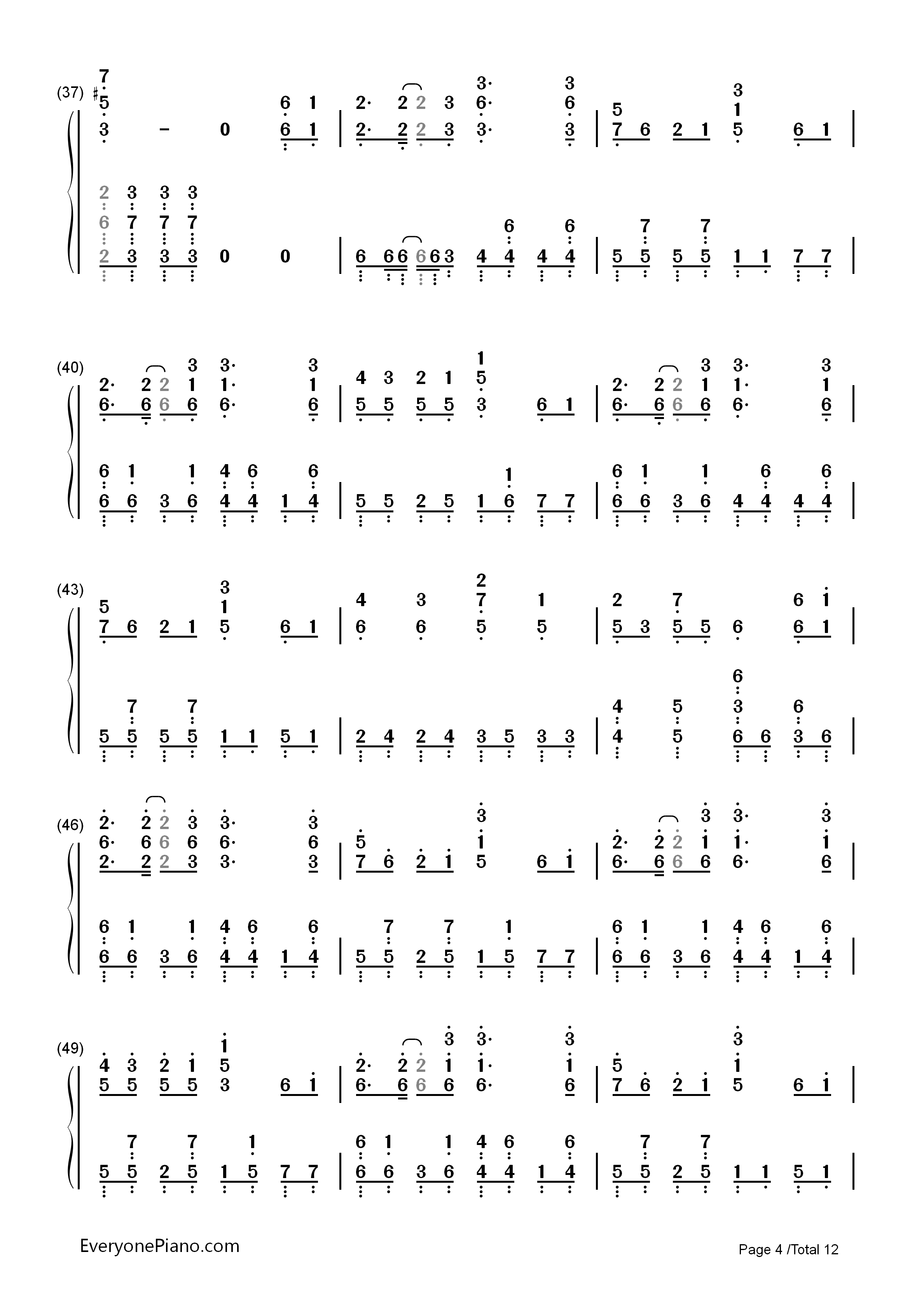 千本樱钢琴简谱_触手猴演唱