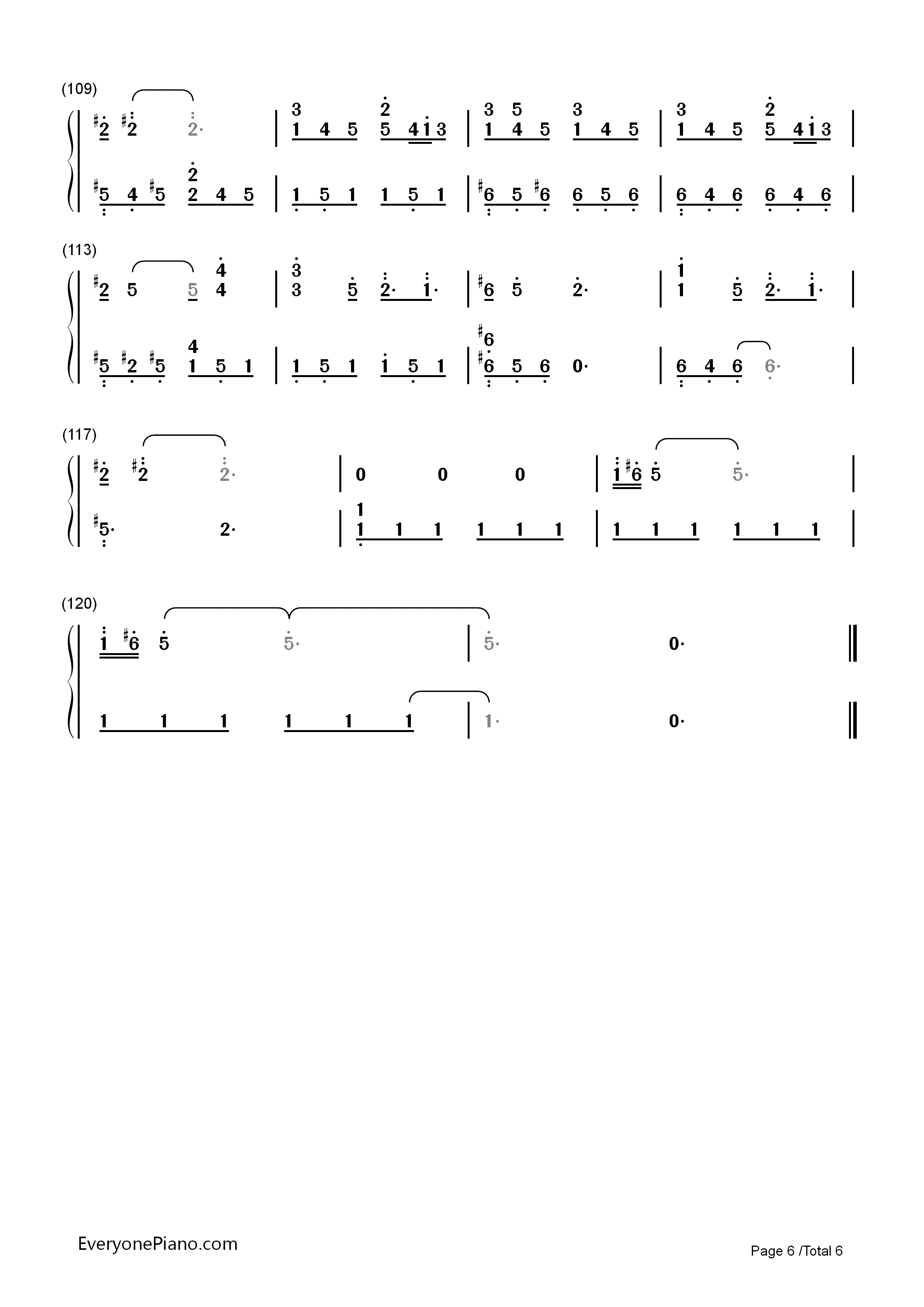 Let_Me_Go钢琴简谱_Avril_Lavigne演唱