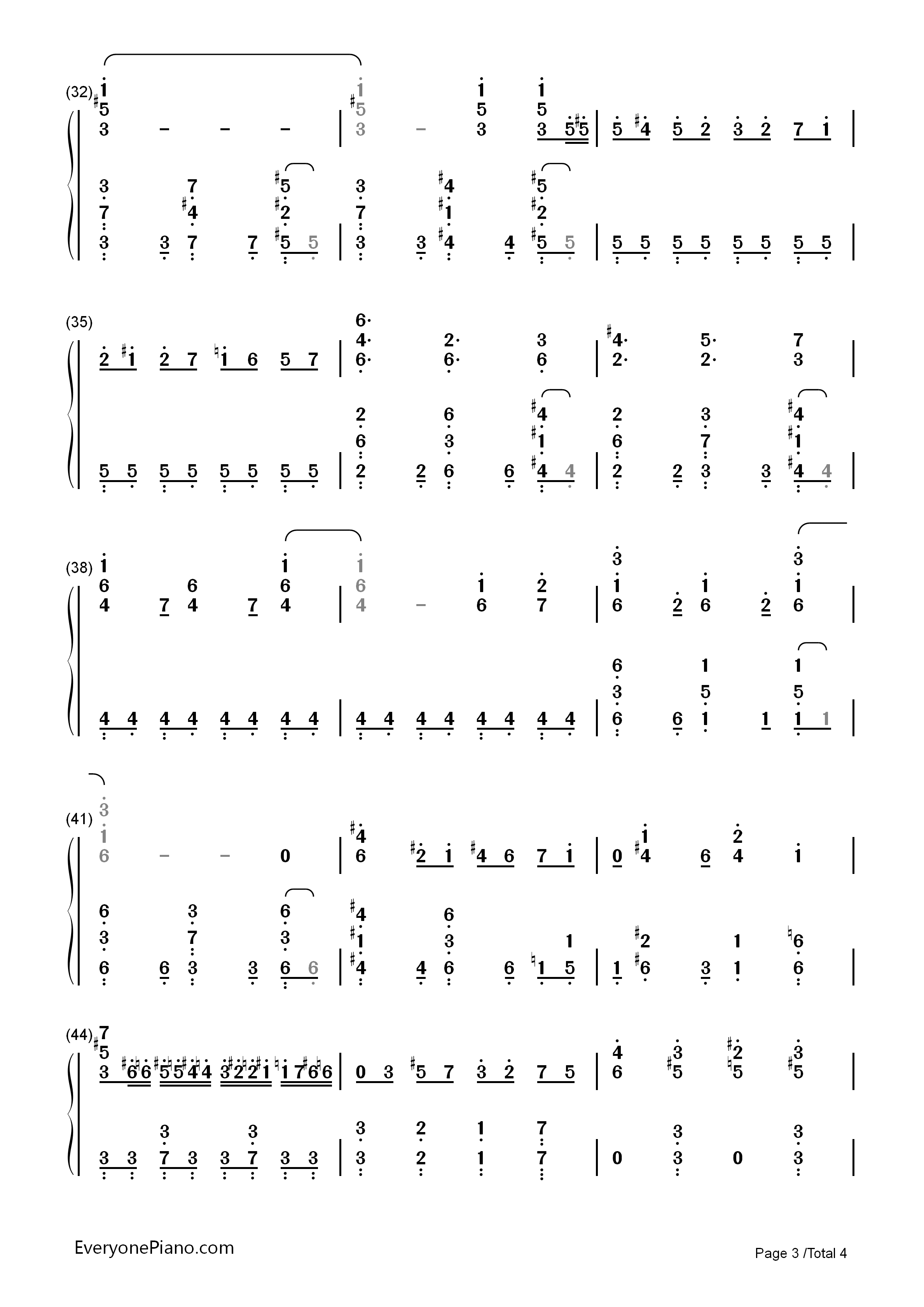 ビッグブリッヂの死闘钢琴简谱_植松伸夫演唱