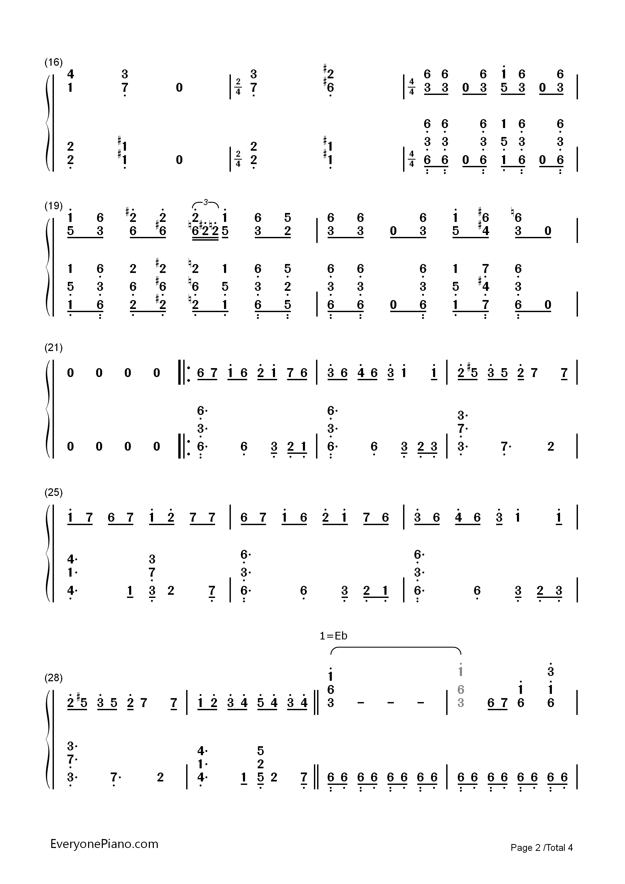 ビッグブリッヂの死闘钢琴简谱_植松伸夫演唱