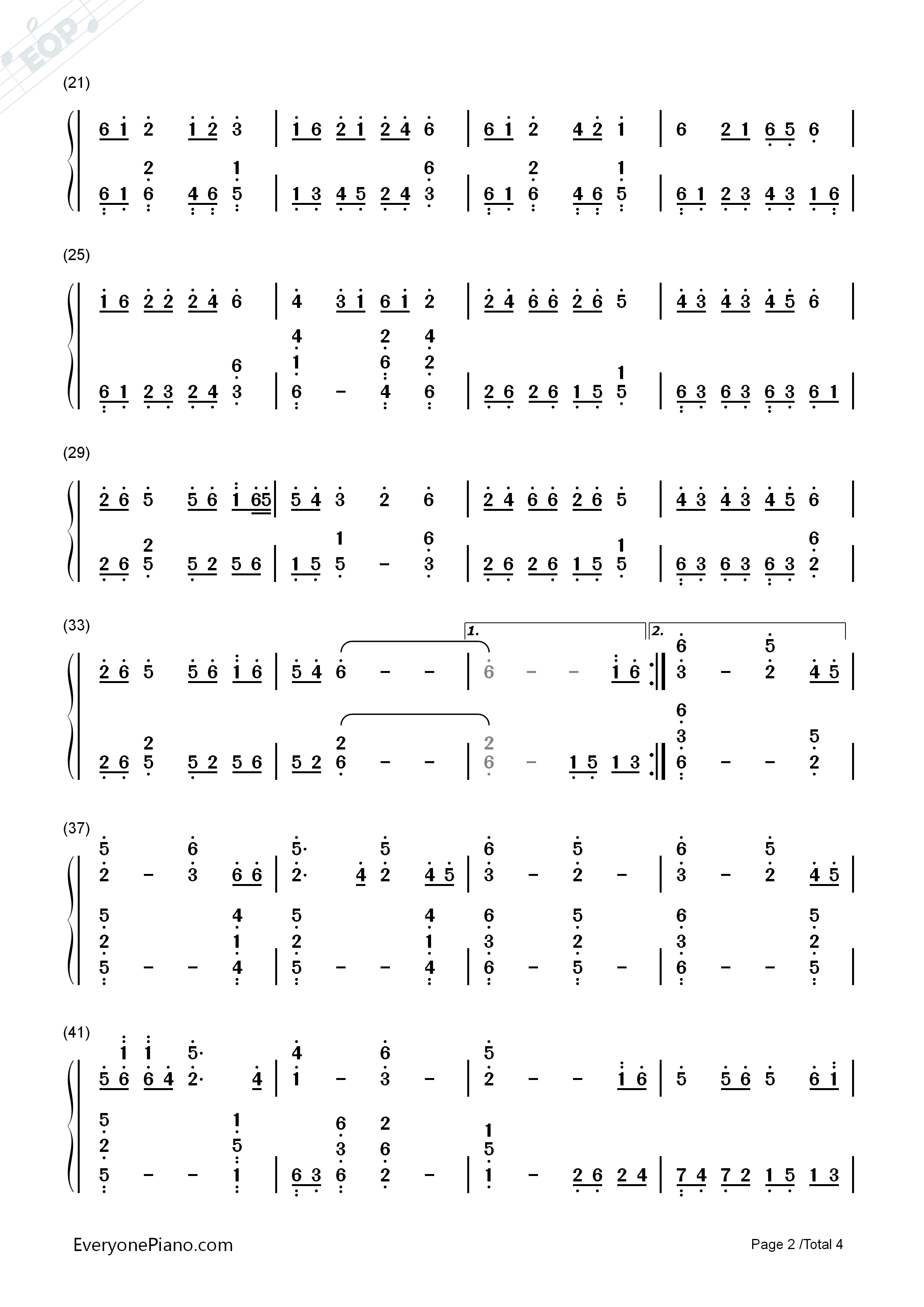 五月雨恋歌钢琴简谱_初音未来演唱