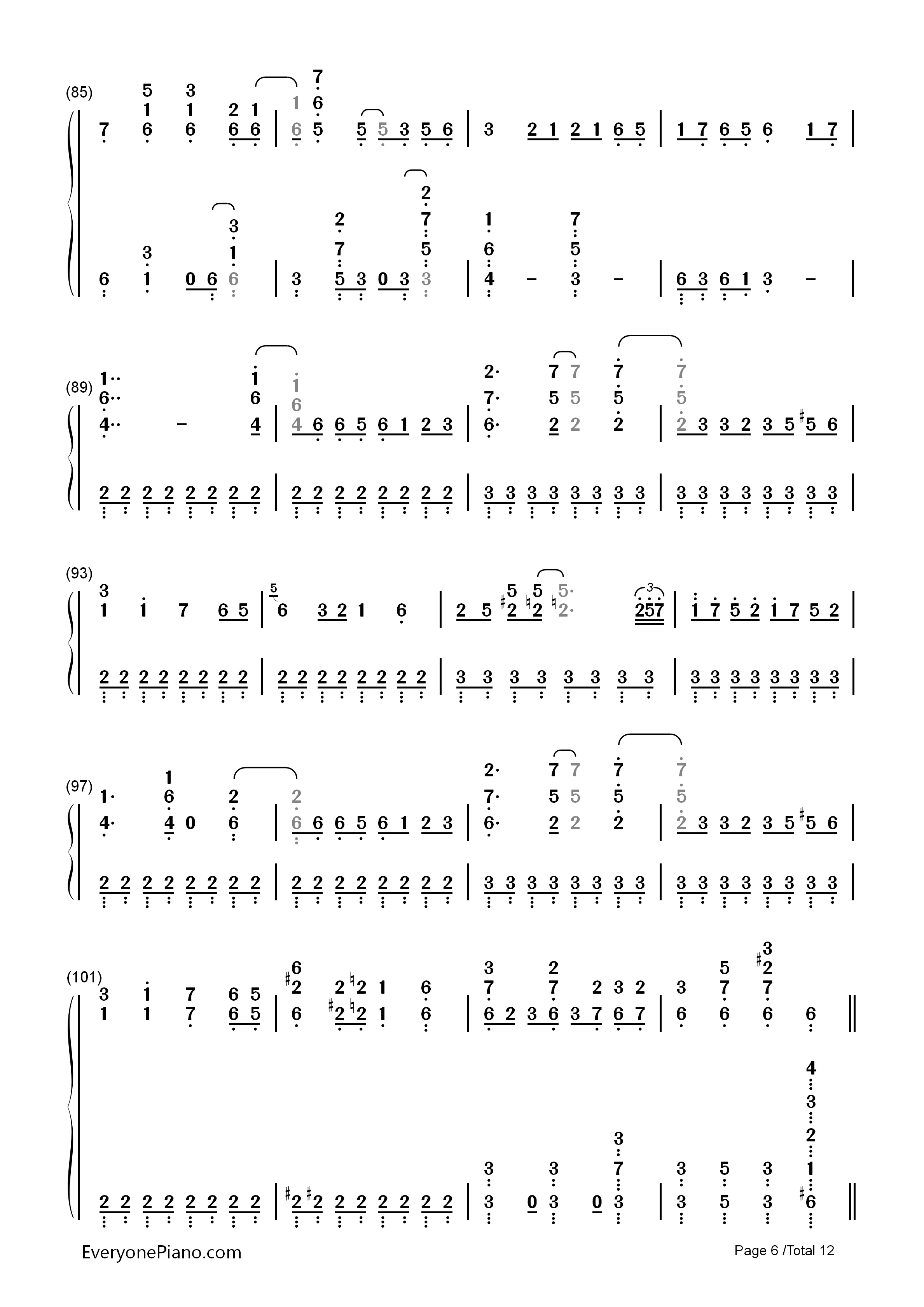 カゲロウデイズ钢琴简谱_初音ミク演唱