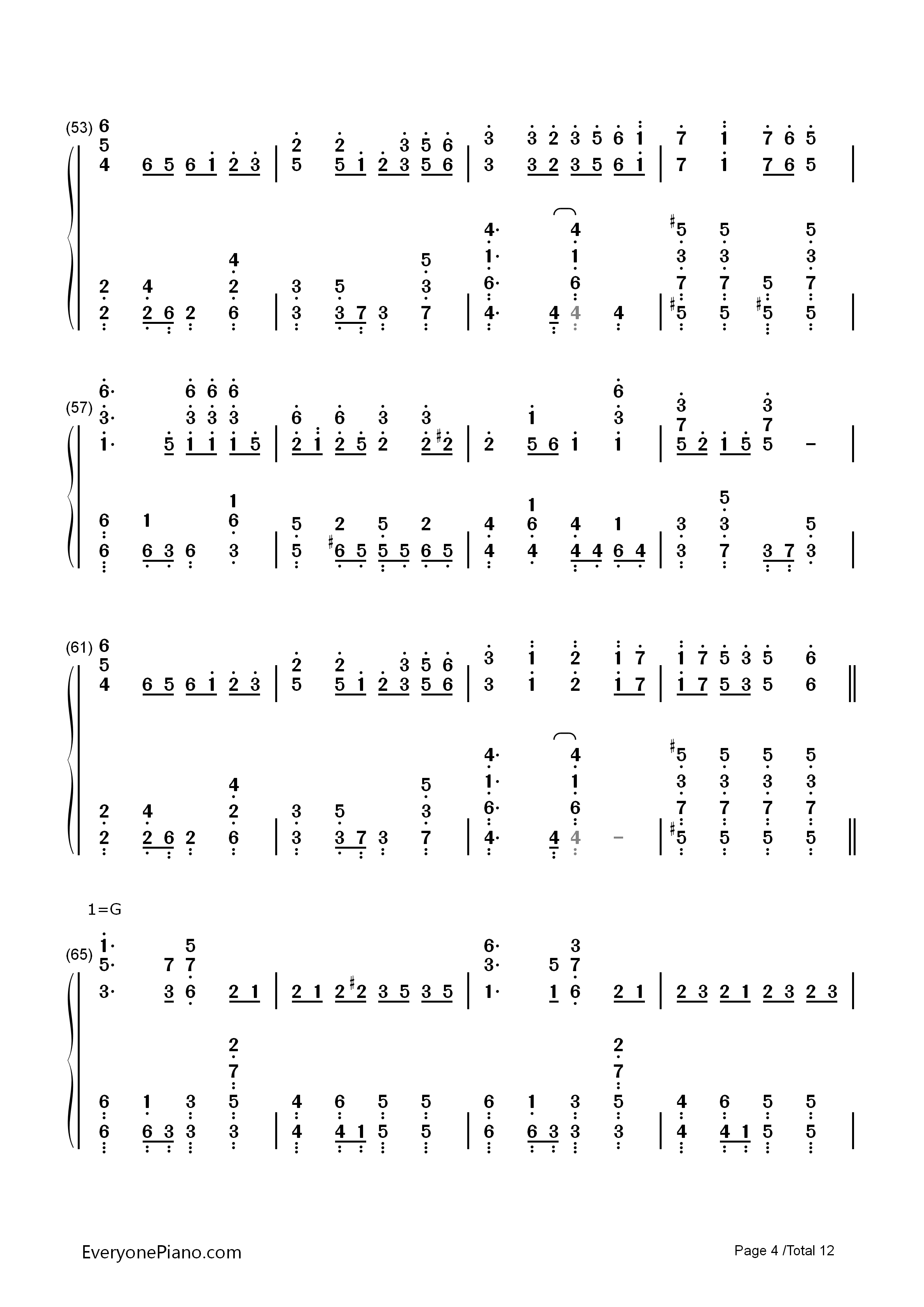 カゲロウデイズ钢琴简谱_初音ミク演唱