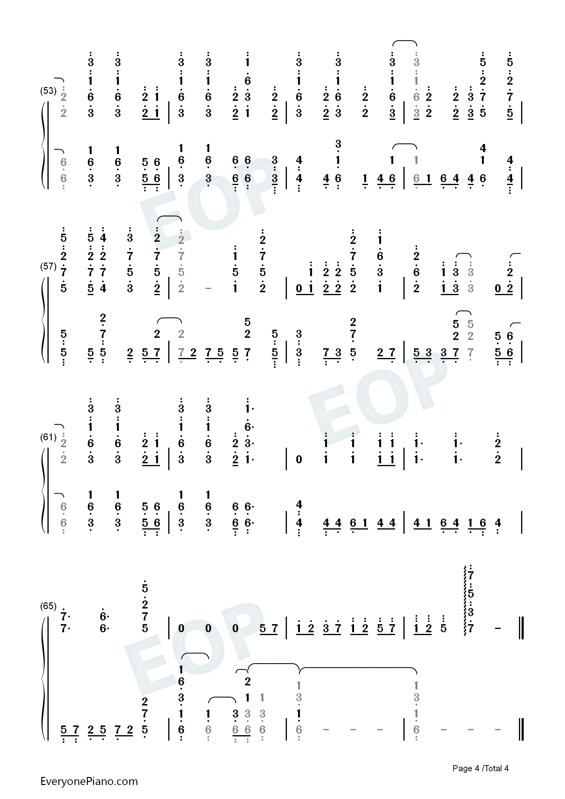 海色钢琴简谱_AKINO_from_bless4演唱