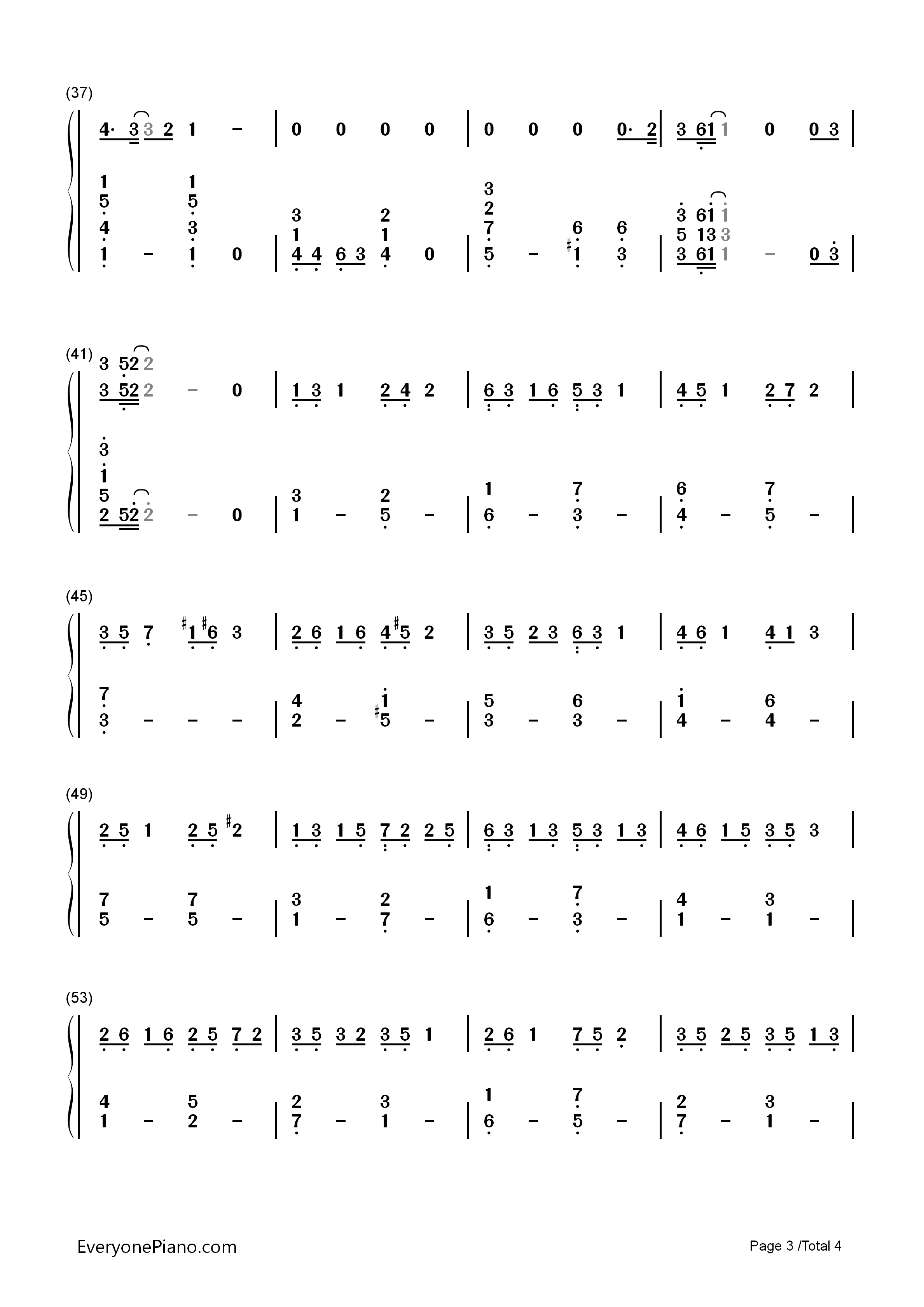 可惜我是水瓶座钢琴简谱_杨千嬅演唱