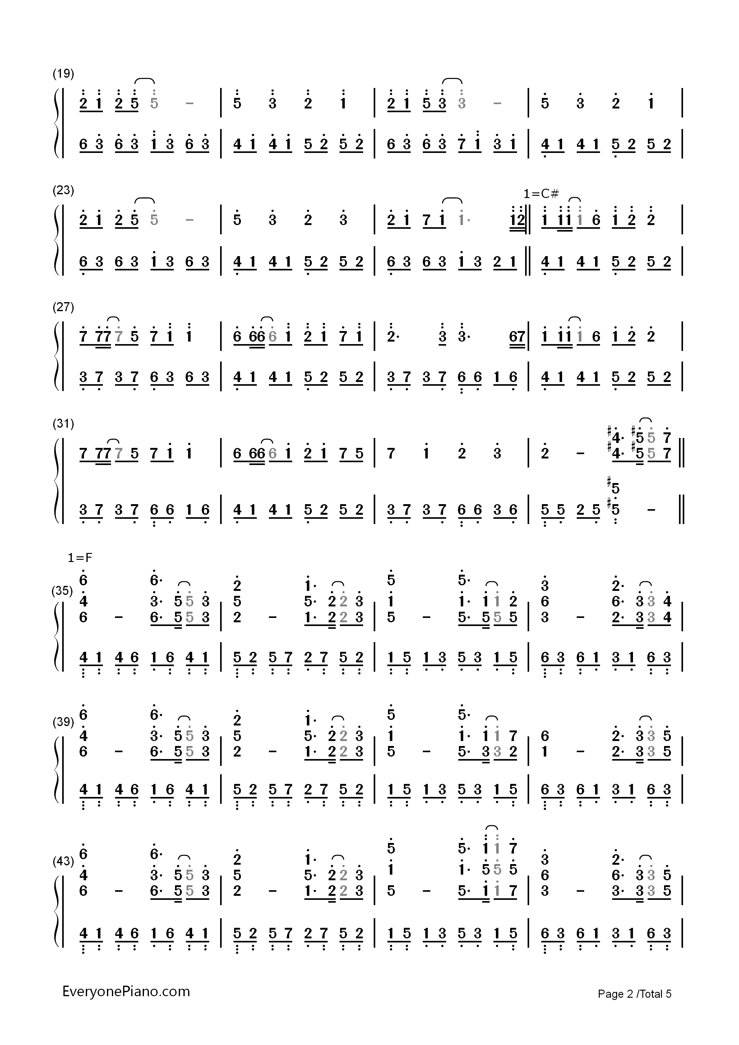 白石溪钢琴简谱_洛天依_乐正绫演唱