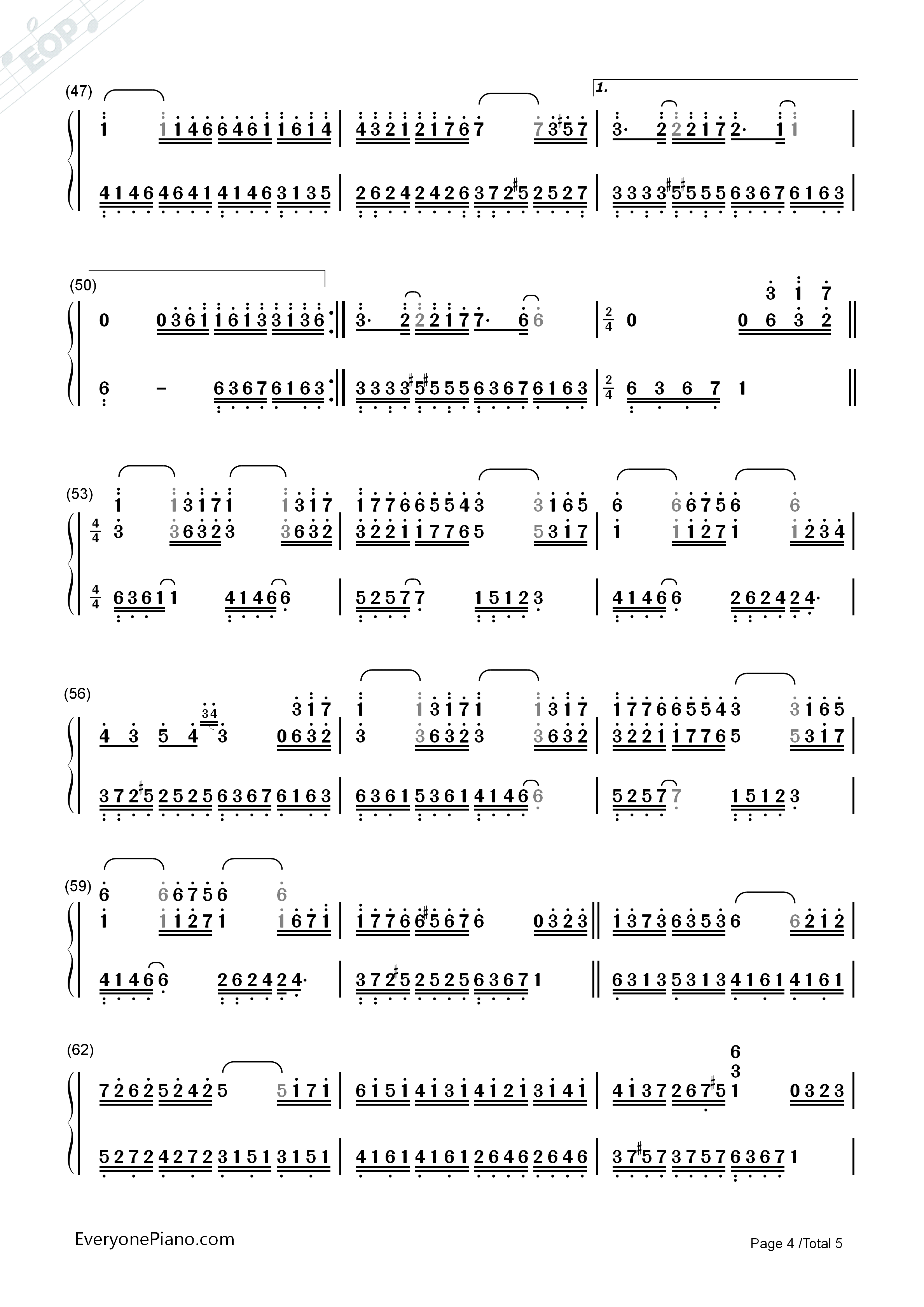 亲亲宝贝钢琴简谱_理查德•克莱德曼演唱