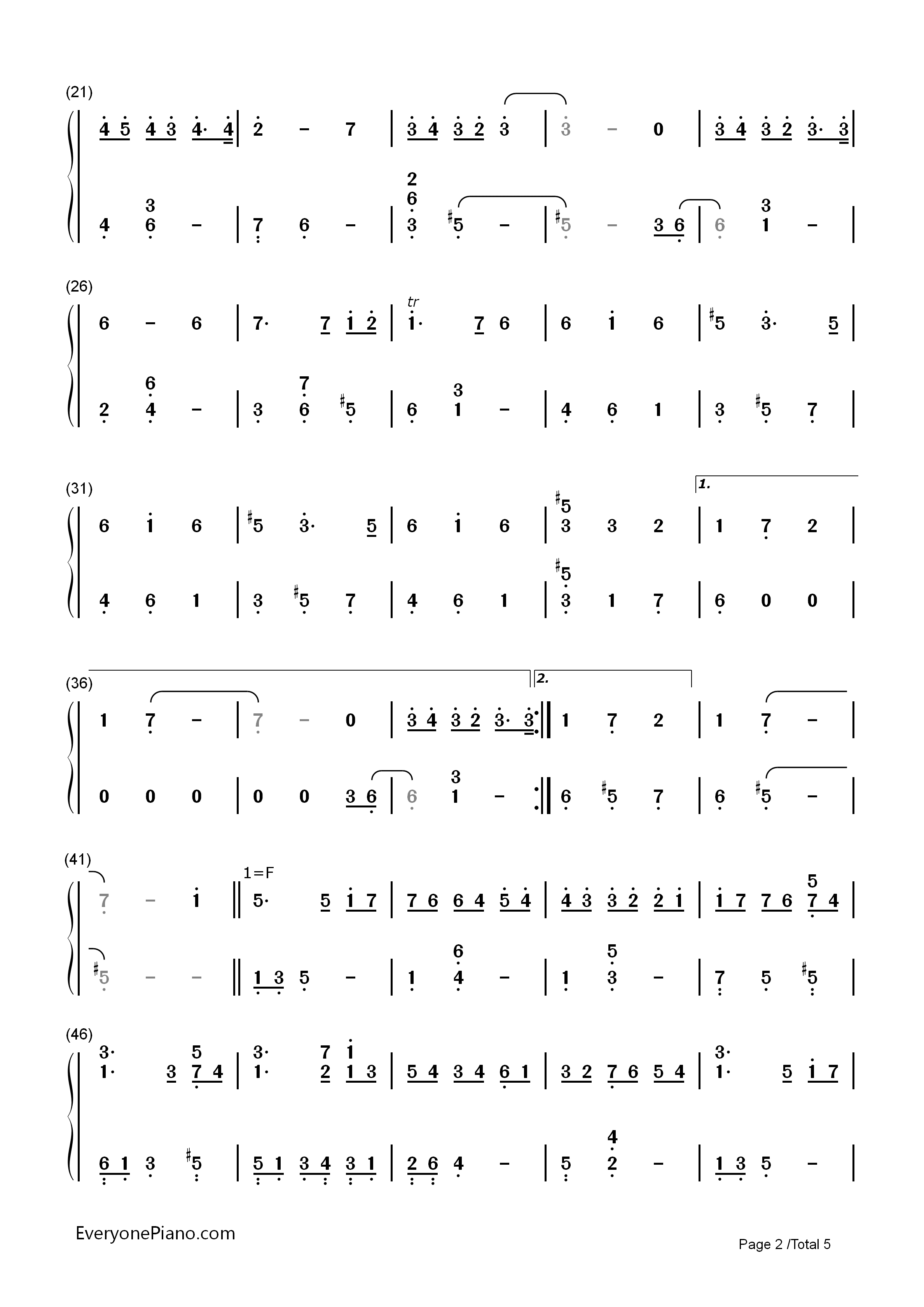 人间失格钢琴简谱_中岛信行演唱