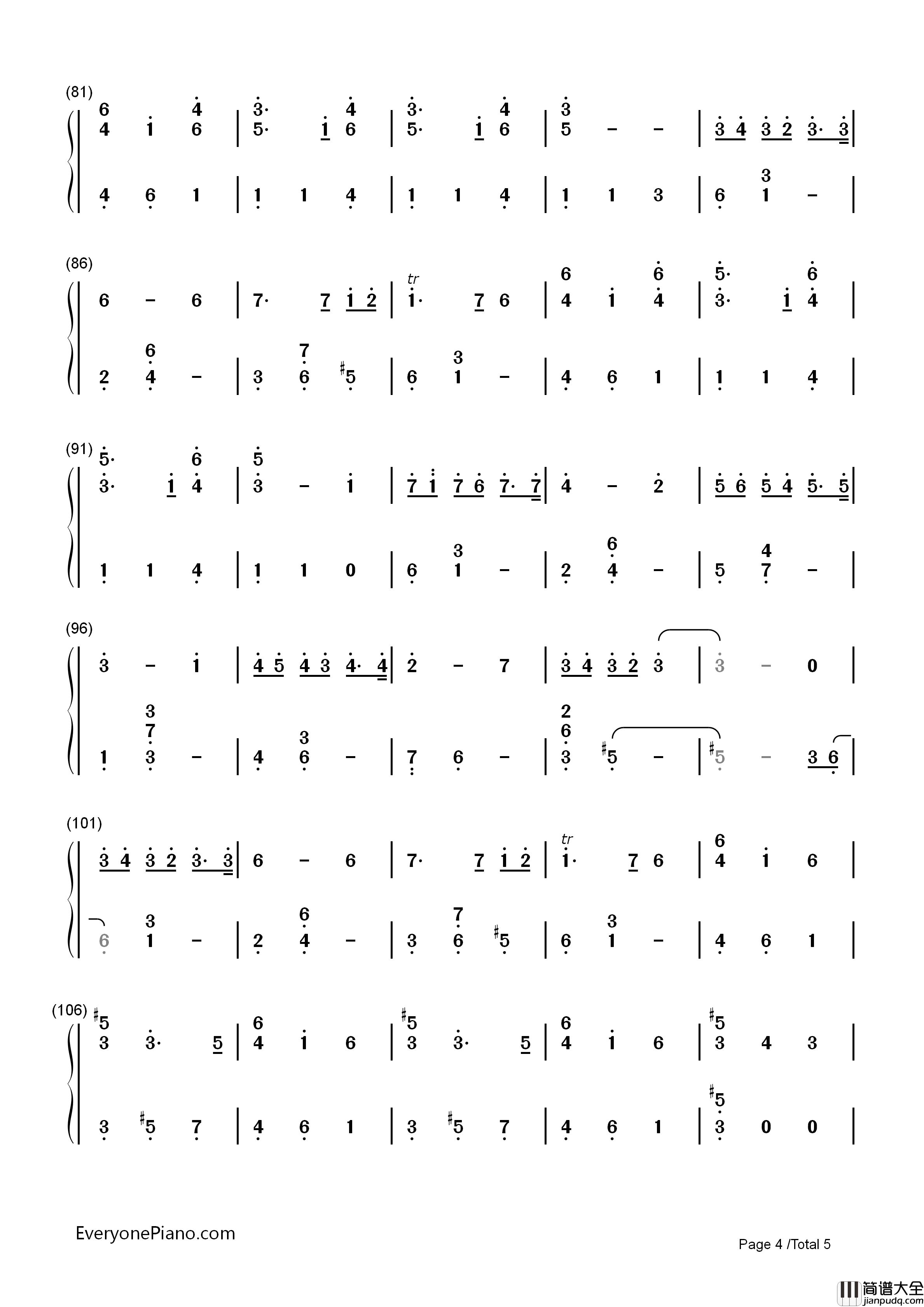 人间失格钢琴简谱_中岛信行演唱