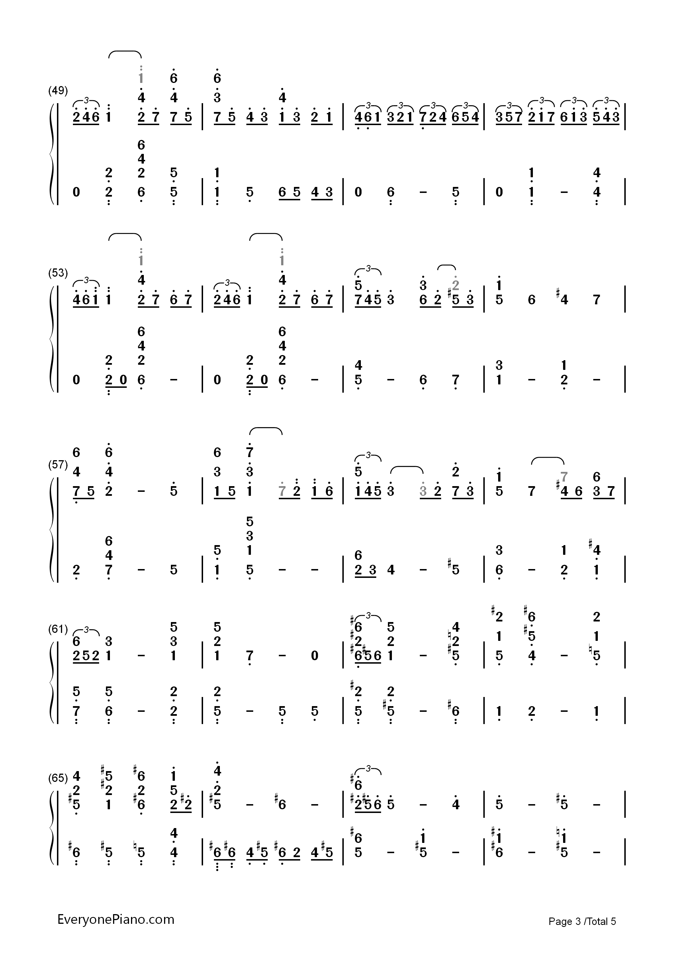 Arabesque_No._1钢琴简谱_Claude_Debussy演唱