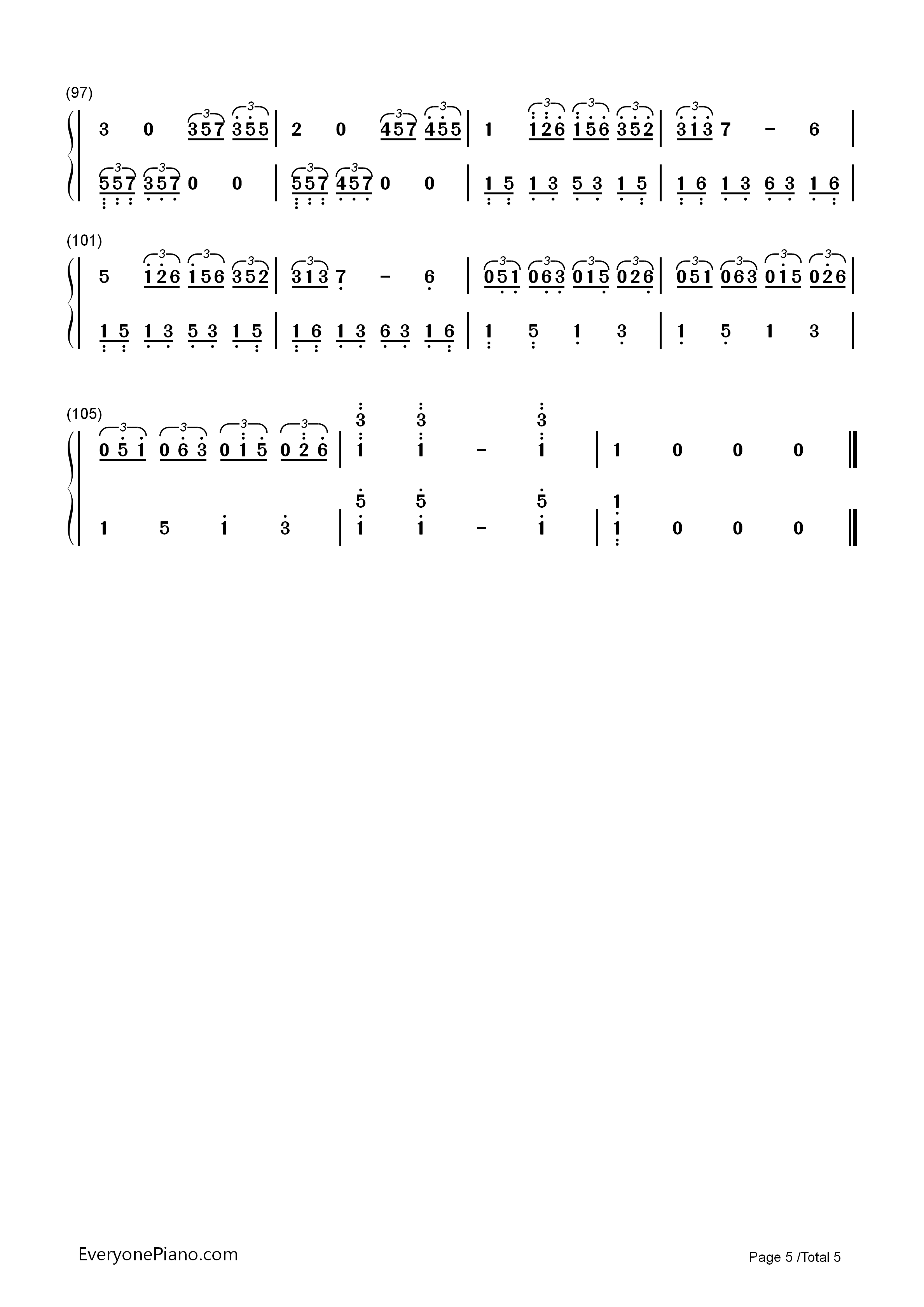 Arabesque_No._1钢琴简谱_Claude_Debussy演唱