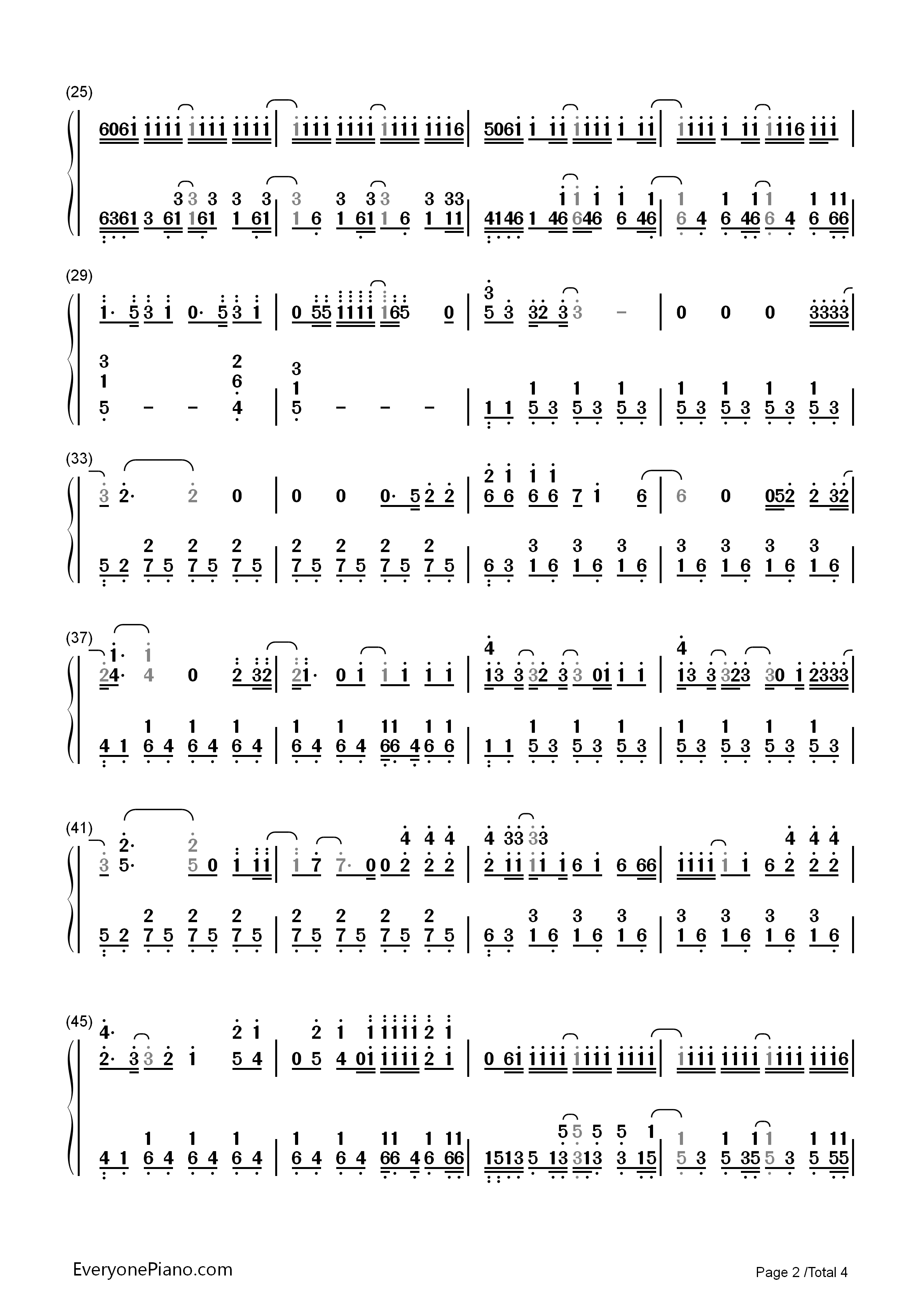 Out_of_the_Woods钢琴简谱_Taylor_Swift演唱