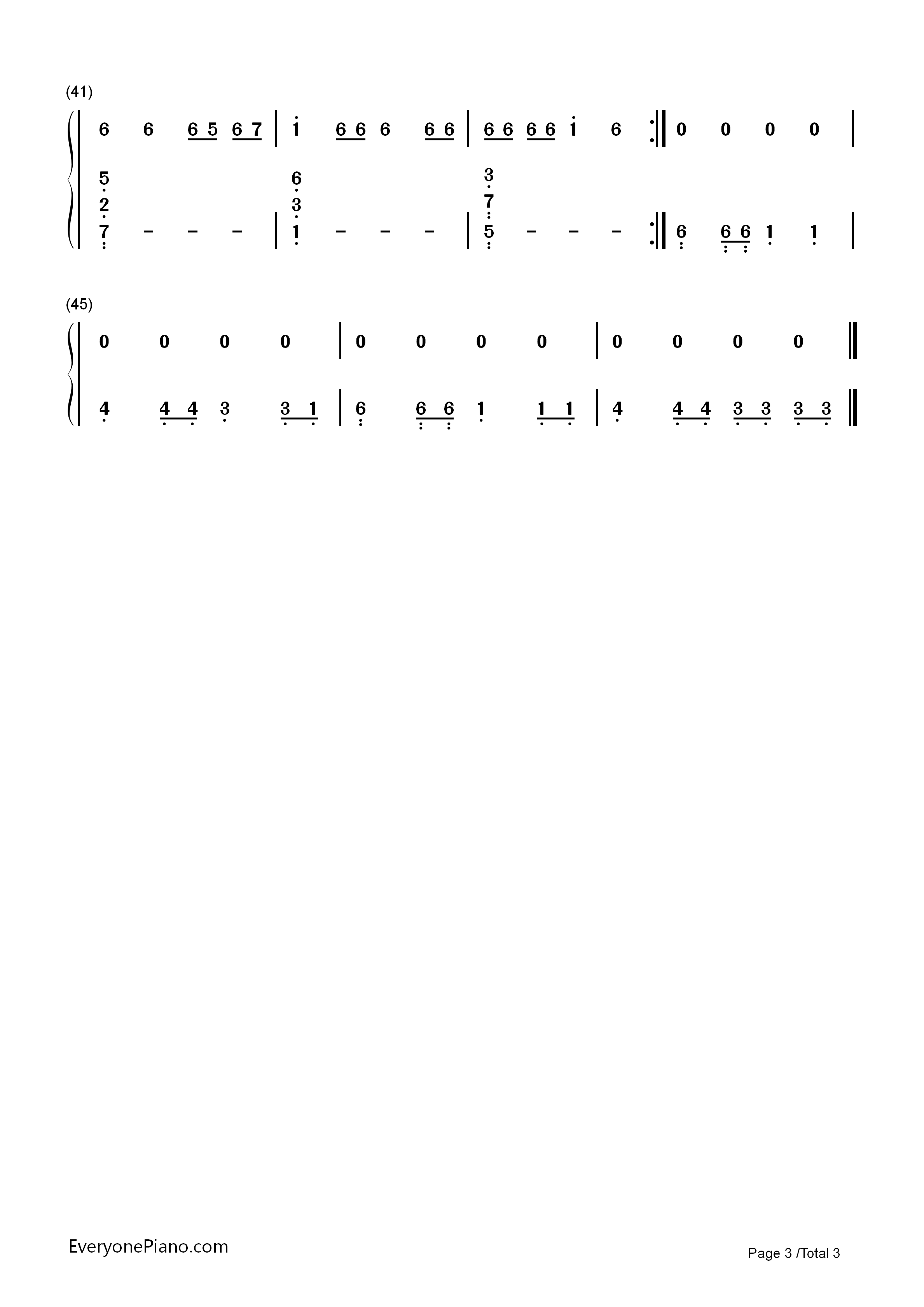 HandClap钢琴简谱_Fitz_and_The_Tantrums演唱