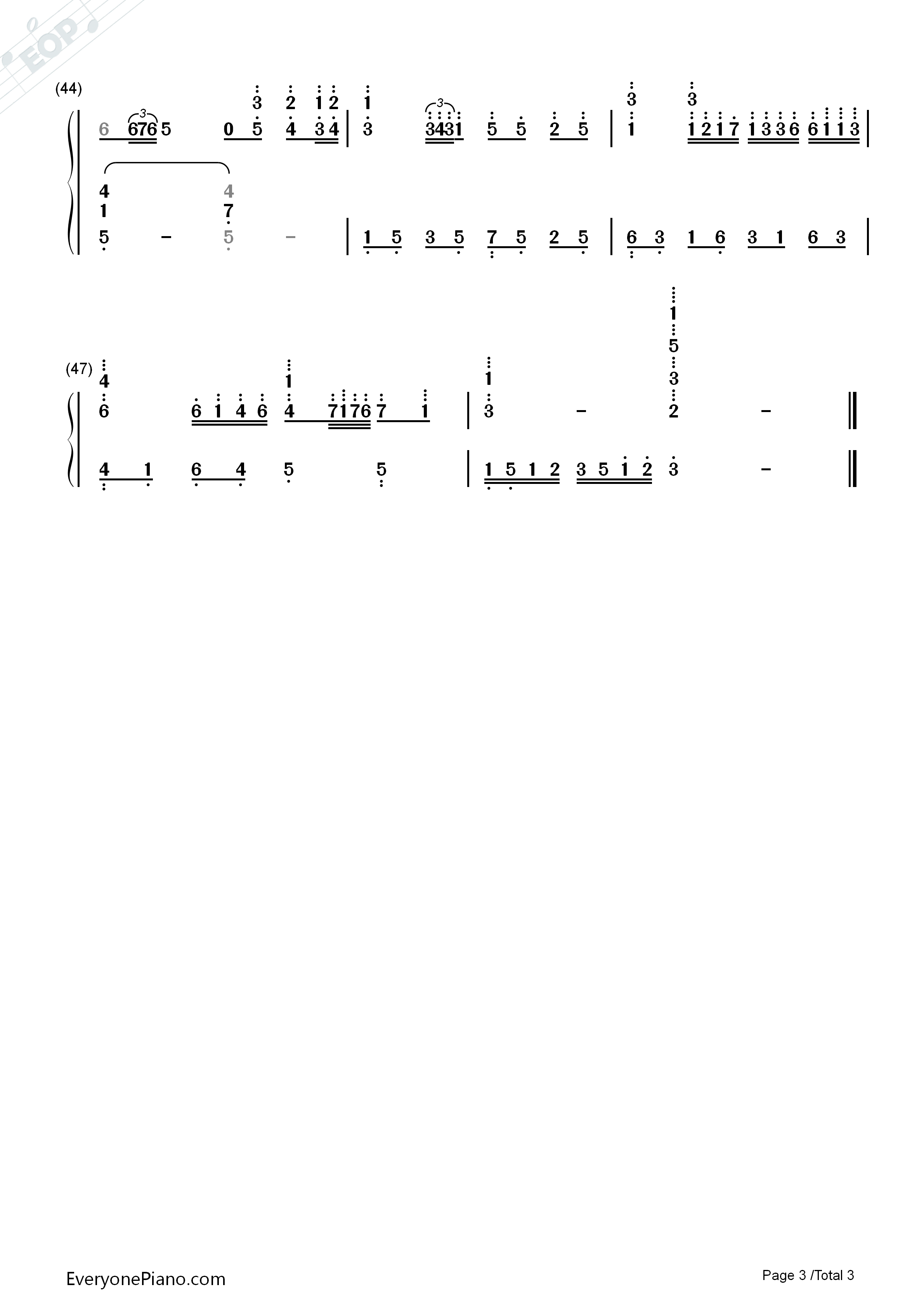 Tears_in_Heaven钢琴简谱_Eric_Clapton__艾里克·克莱普顿演唱