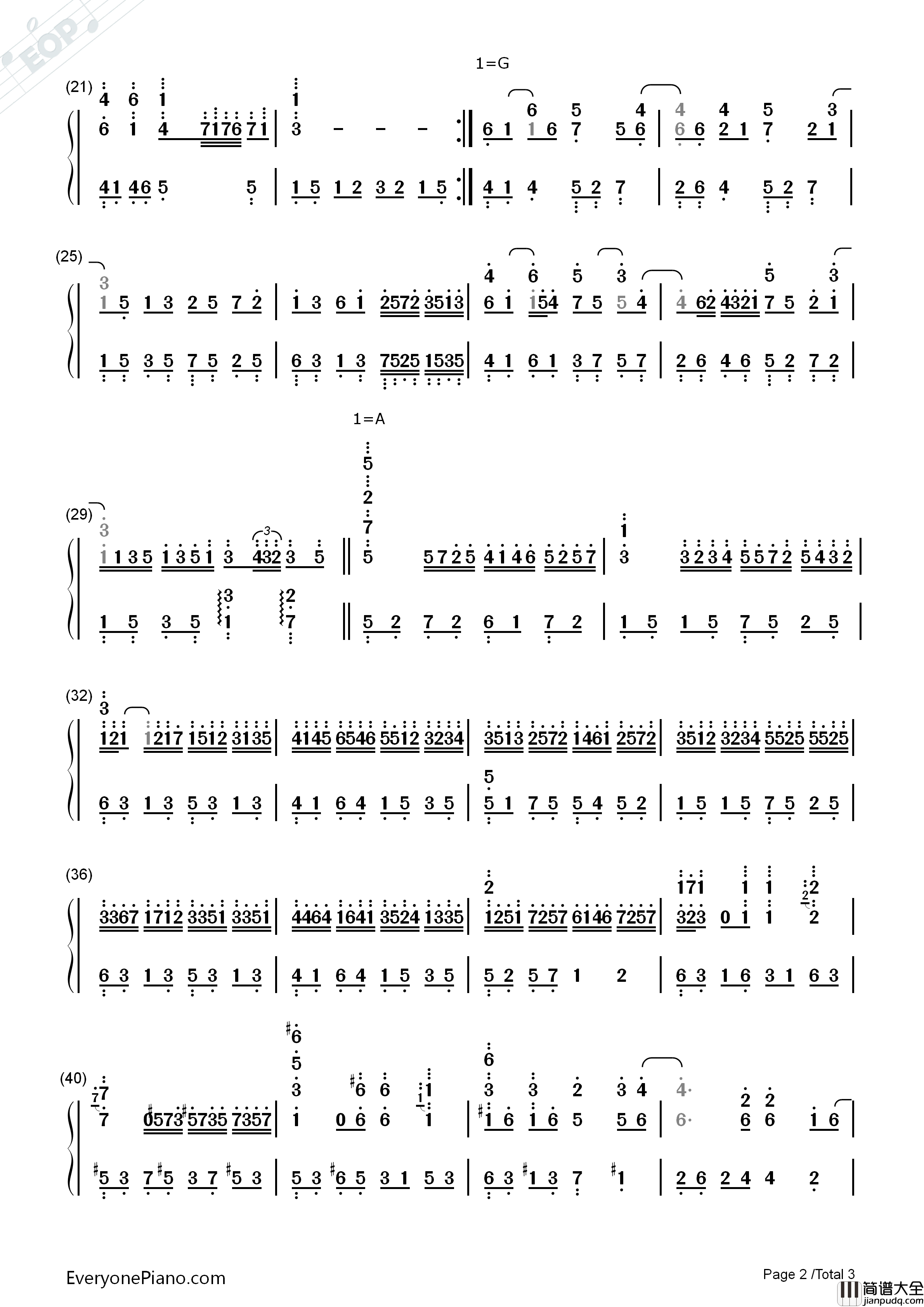 Tears_in_Heaven钢琴简谱_Eric_Clapton__艾里克·克莱普顿演唱