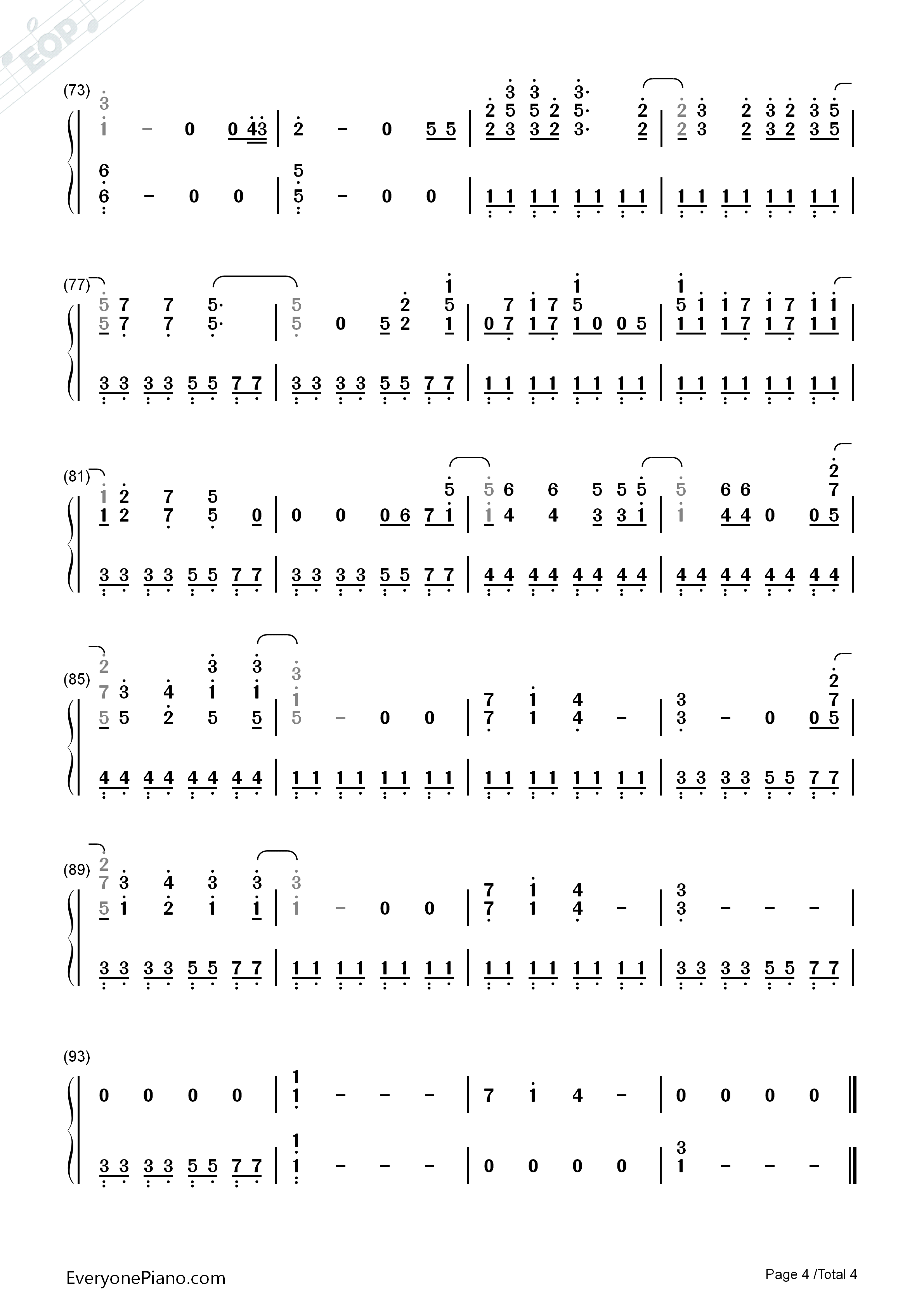 Need_You_Now钢琴简谱_Lady_Antebellum演唱