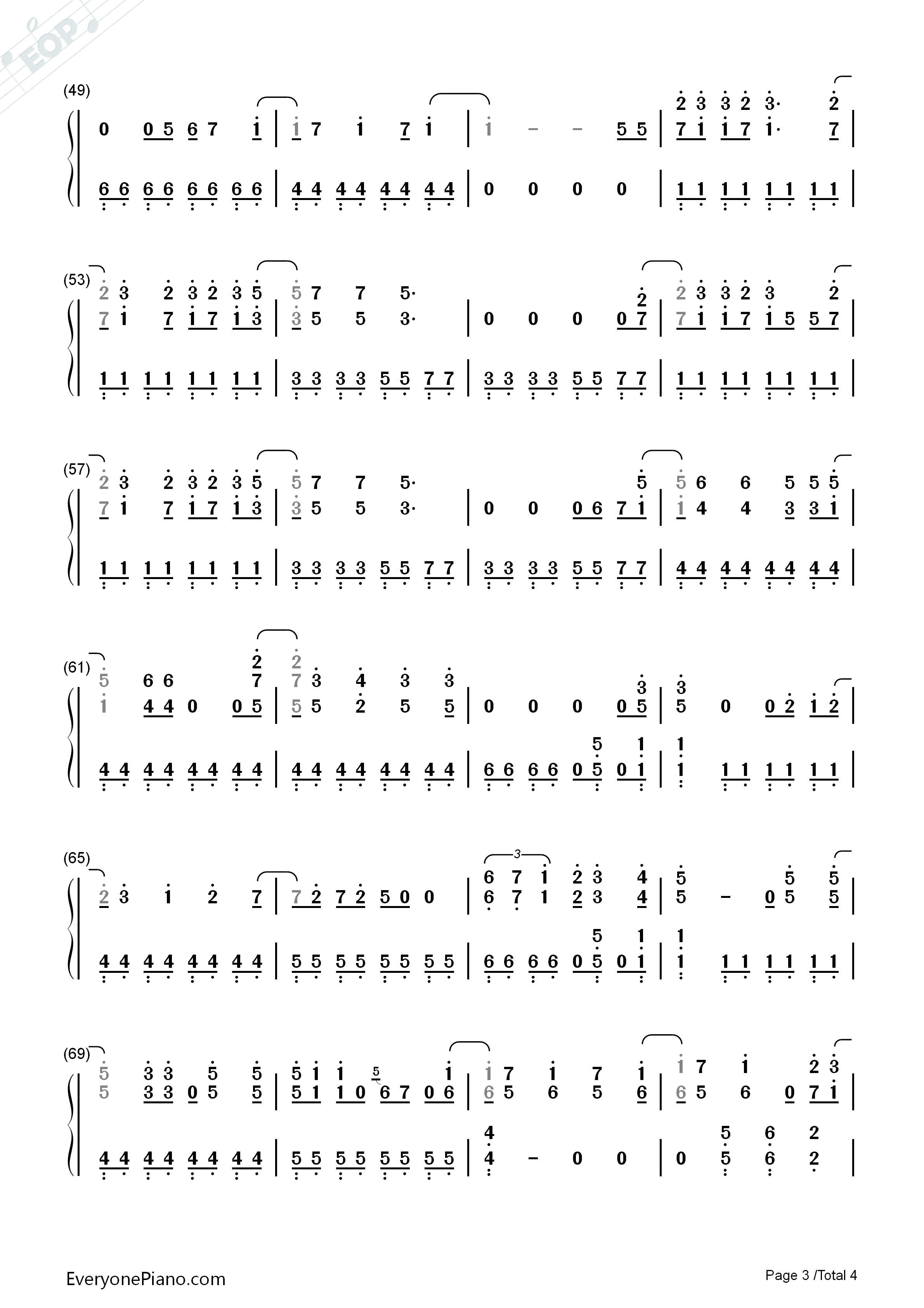 Need_You_Now钢琴简谱_Lady_Antebellum演唱