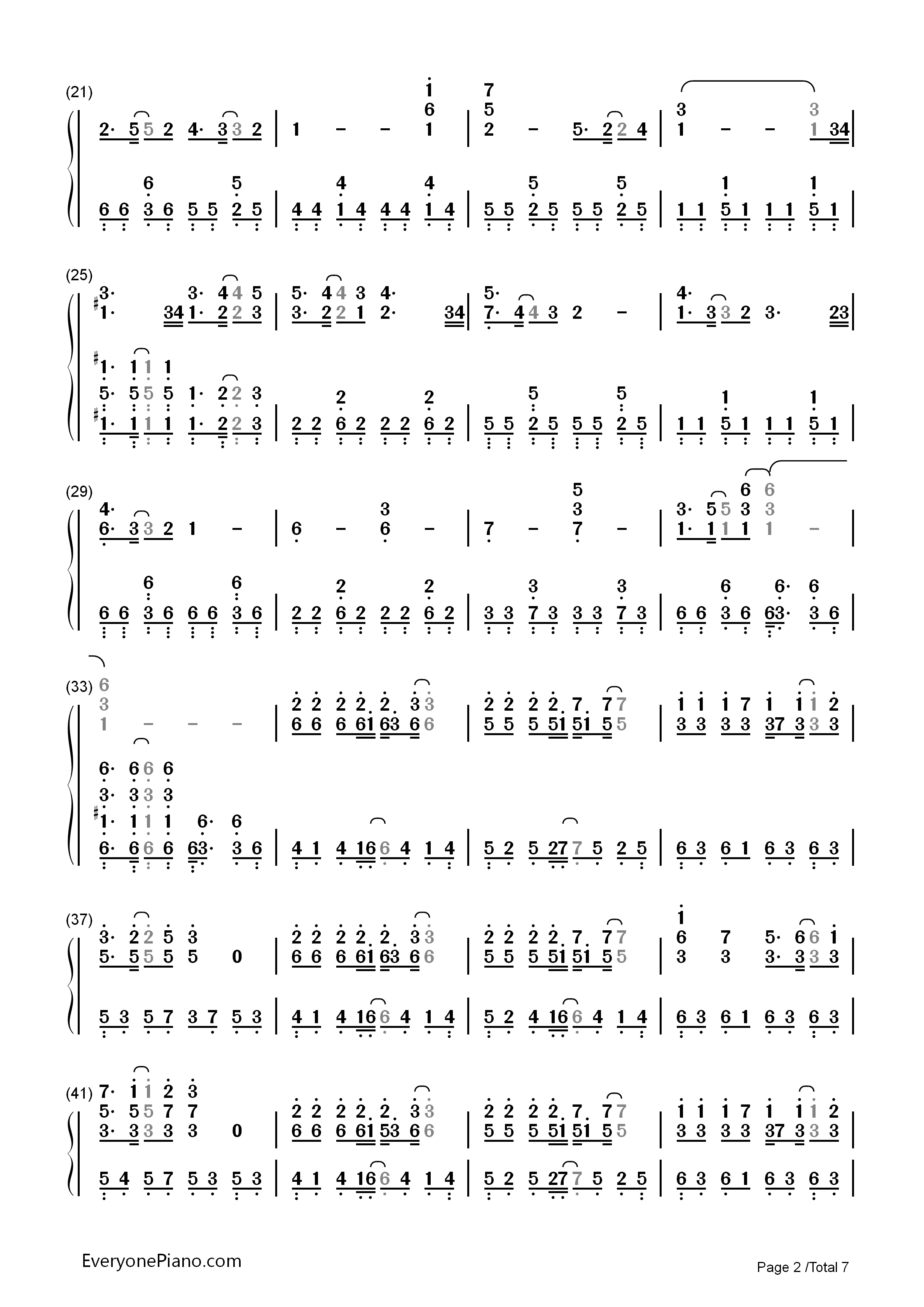 Late_in_Autumn钢琴简谱_fripSide演唱