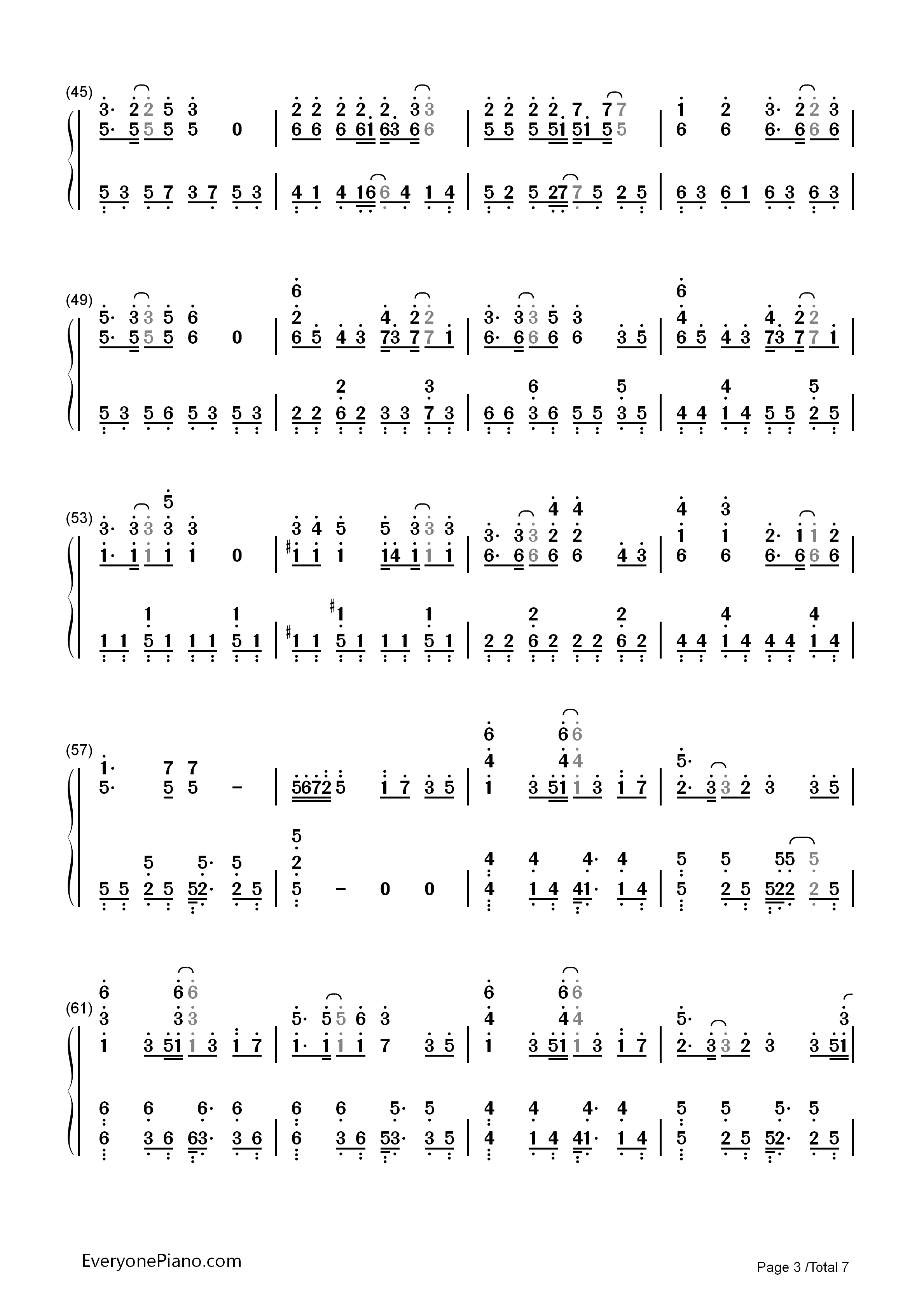 Late_in_Autumn钢琴简谱_fripSide演唱