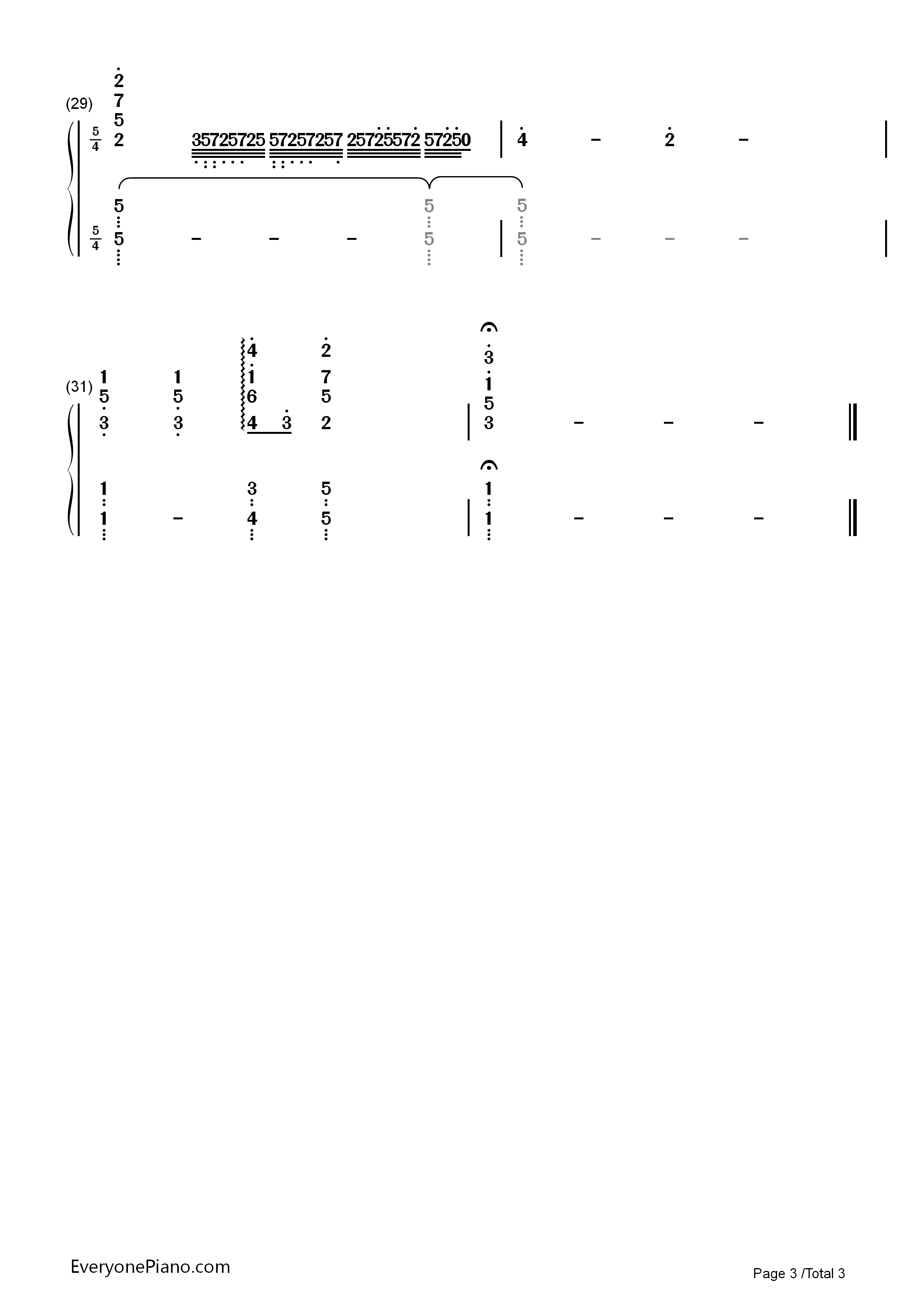 Close_To_You钢琴简谱_日向大介演唱