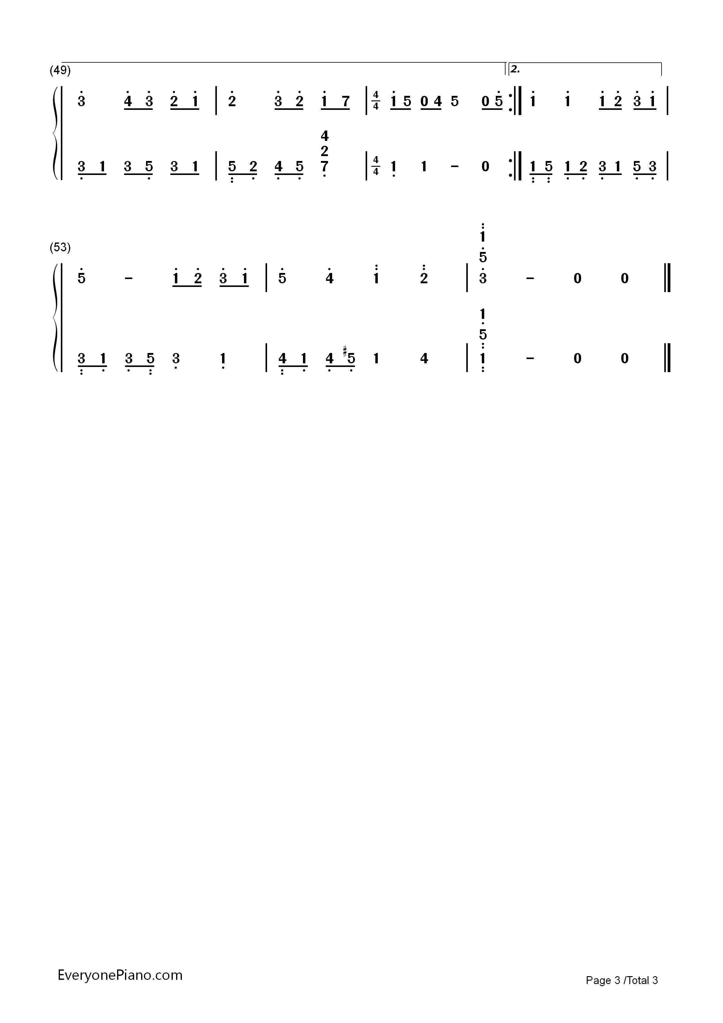 一千零一个愿望钢琴简谱_4_in_Love演唱