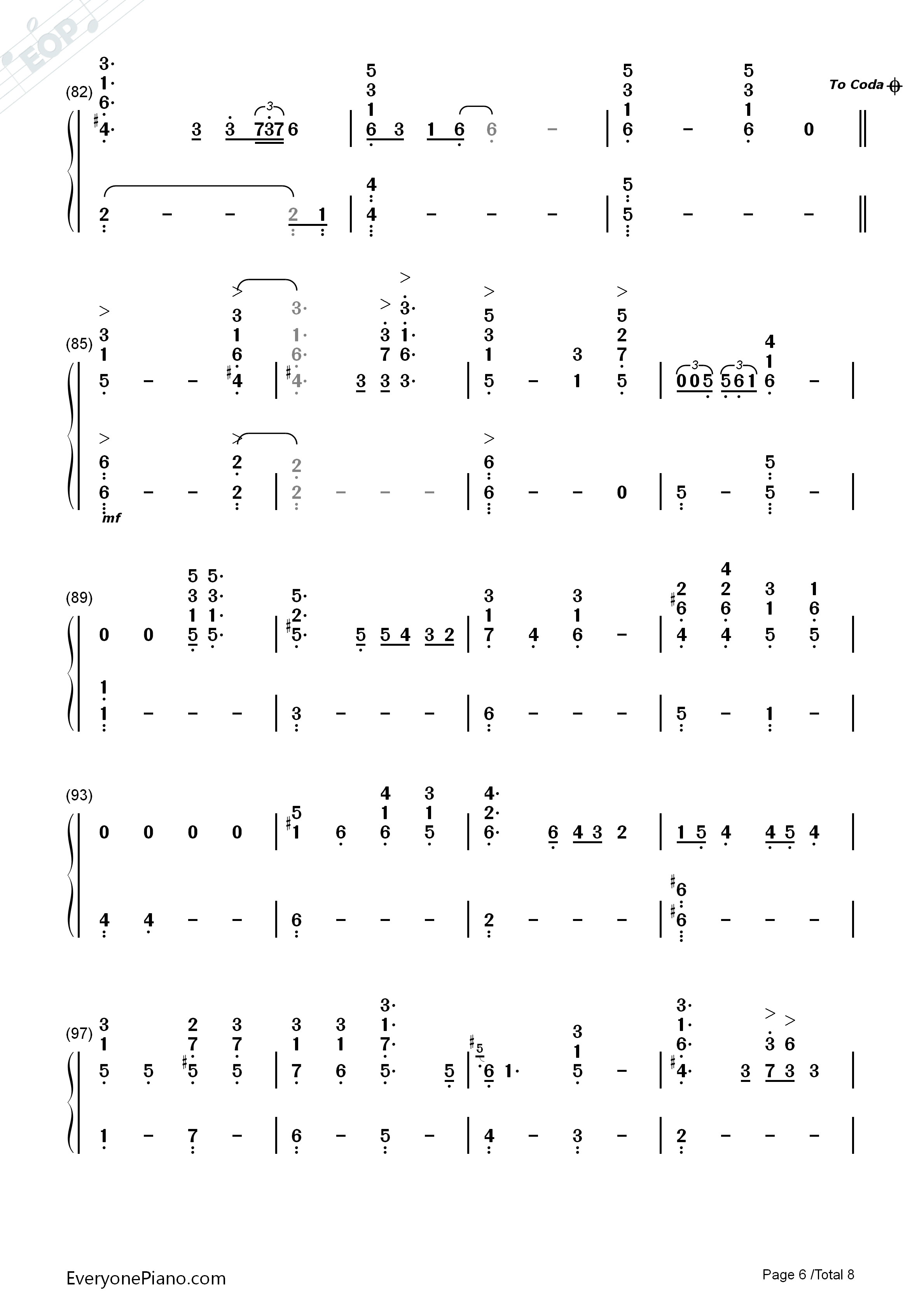 New_York_State_Of_Mind_钢琴简谱_Billy_Joel演唱