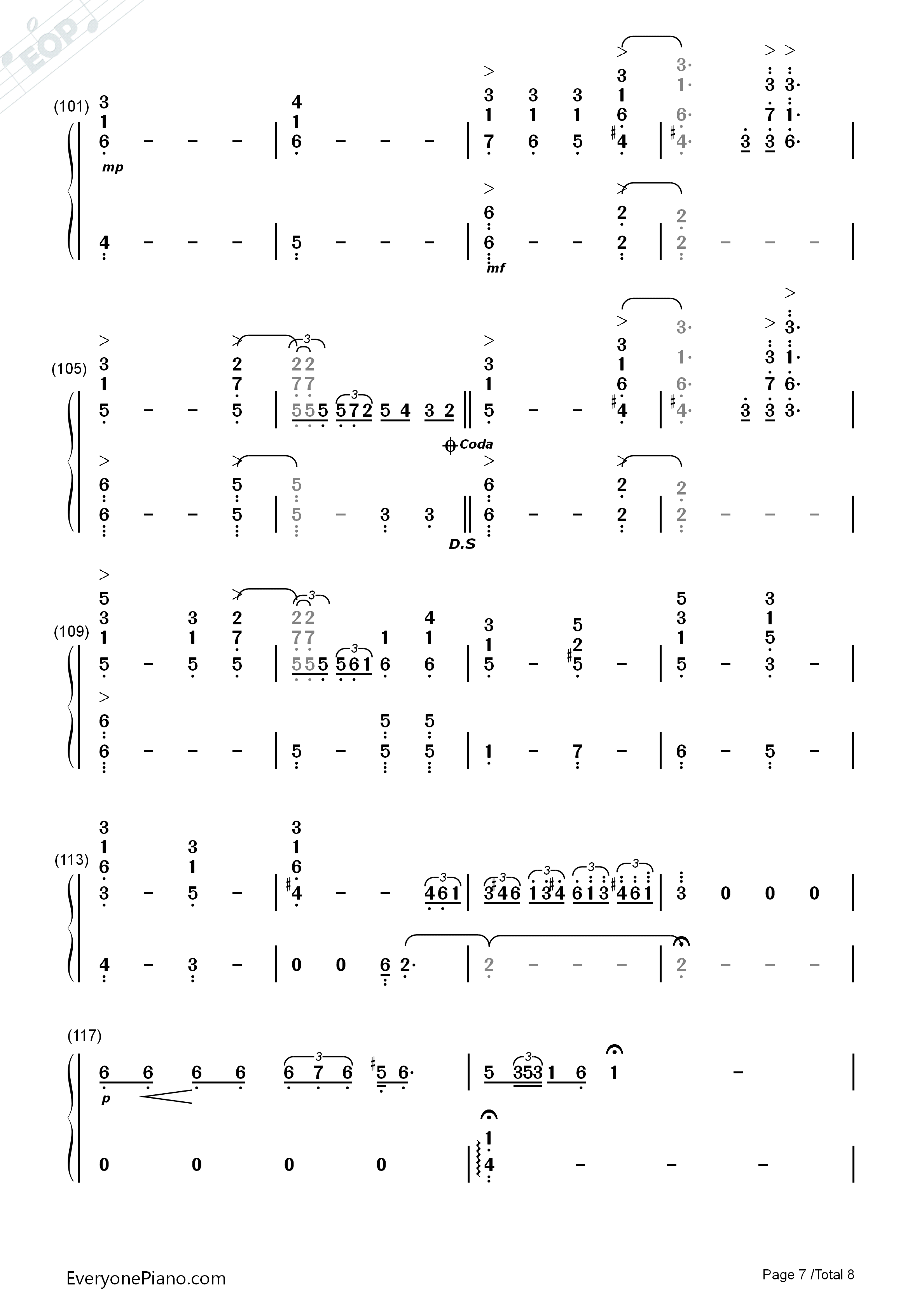 New_York_State_Of_Mind_钢琴简谱_Billy_Joel演唱