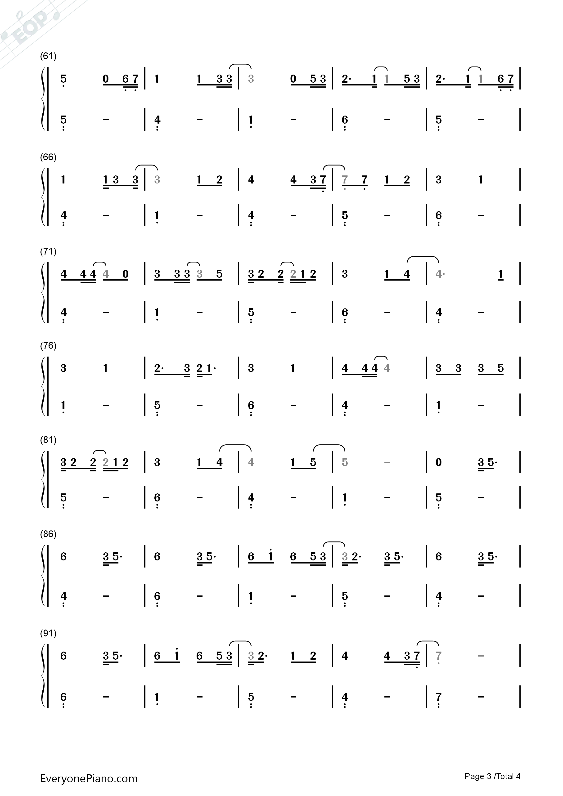 Battle_Symphony钢琴简谱_Linkin_Park演唱