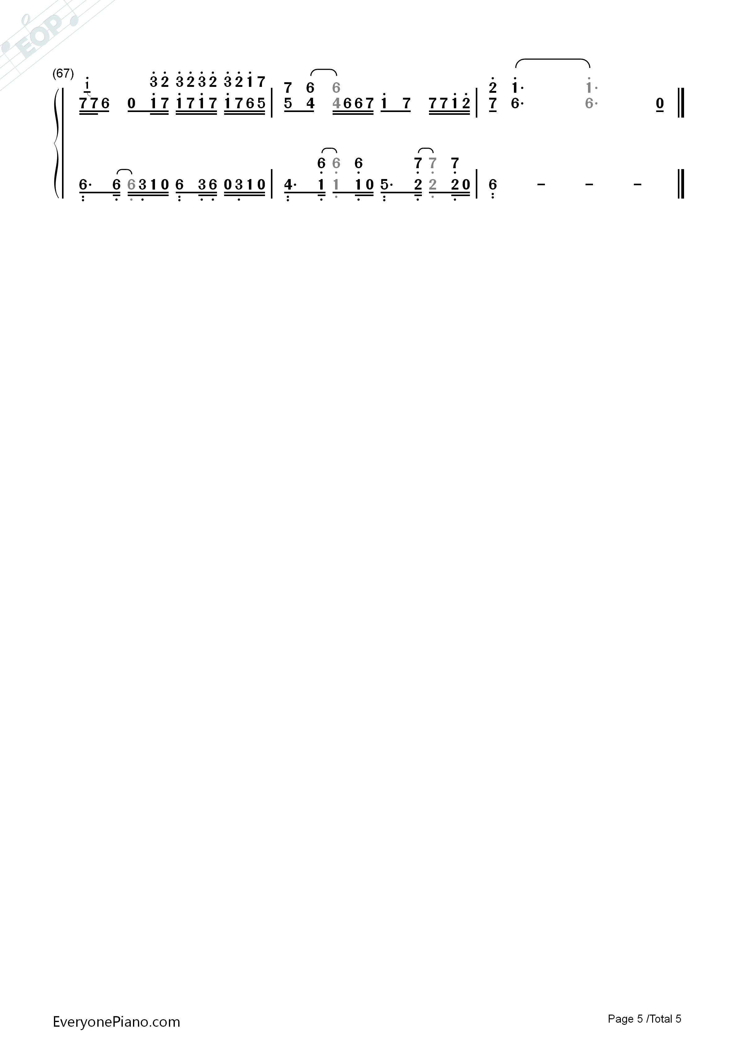 La_Bicicleta钢琴简谱_Carlos_Vives_ft._Shakira演唱