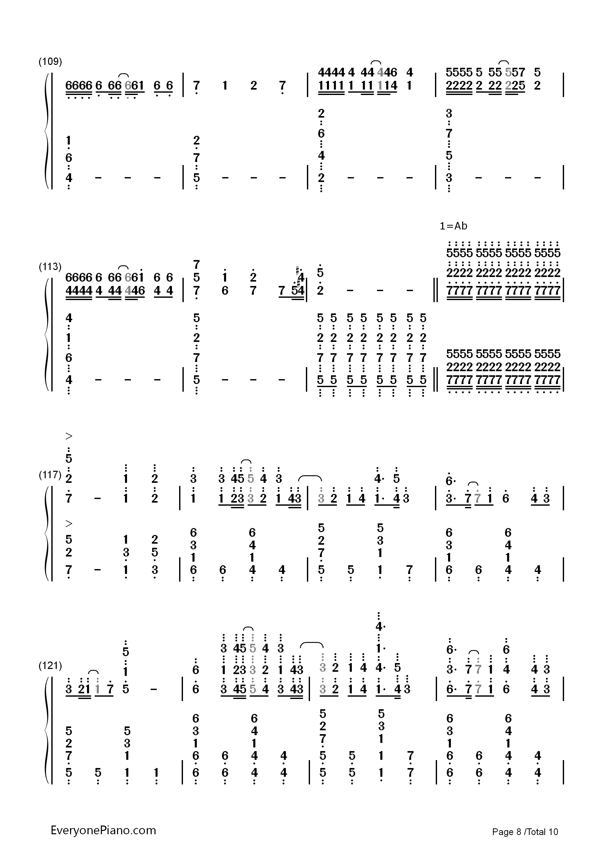 锁の少女钢琴简谱_初音ミク演唱