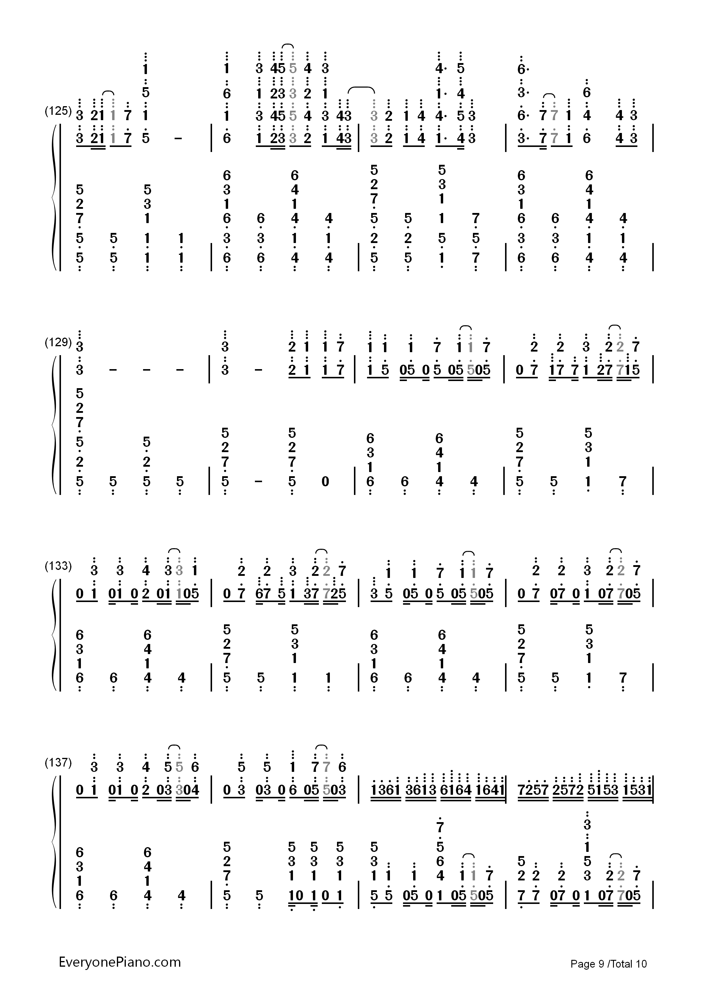 锁の少女钢琴简谱_初音ミク演唱
