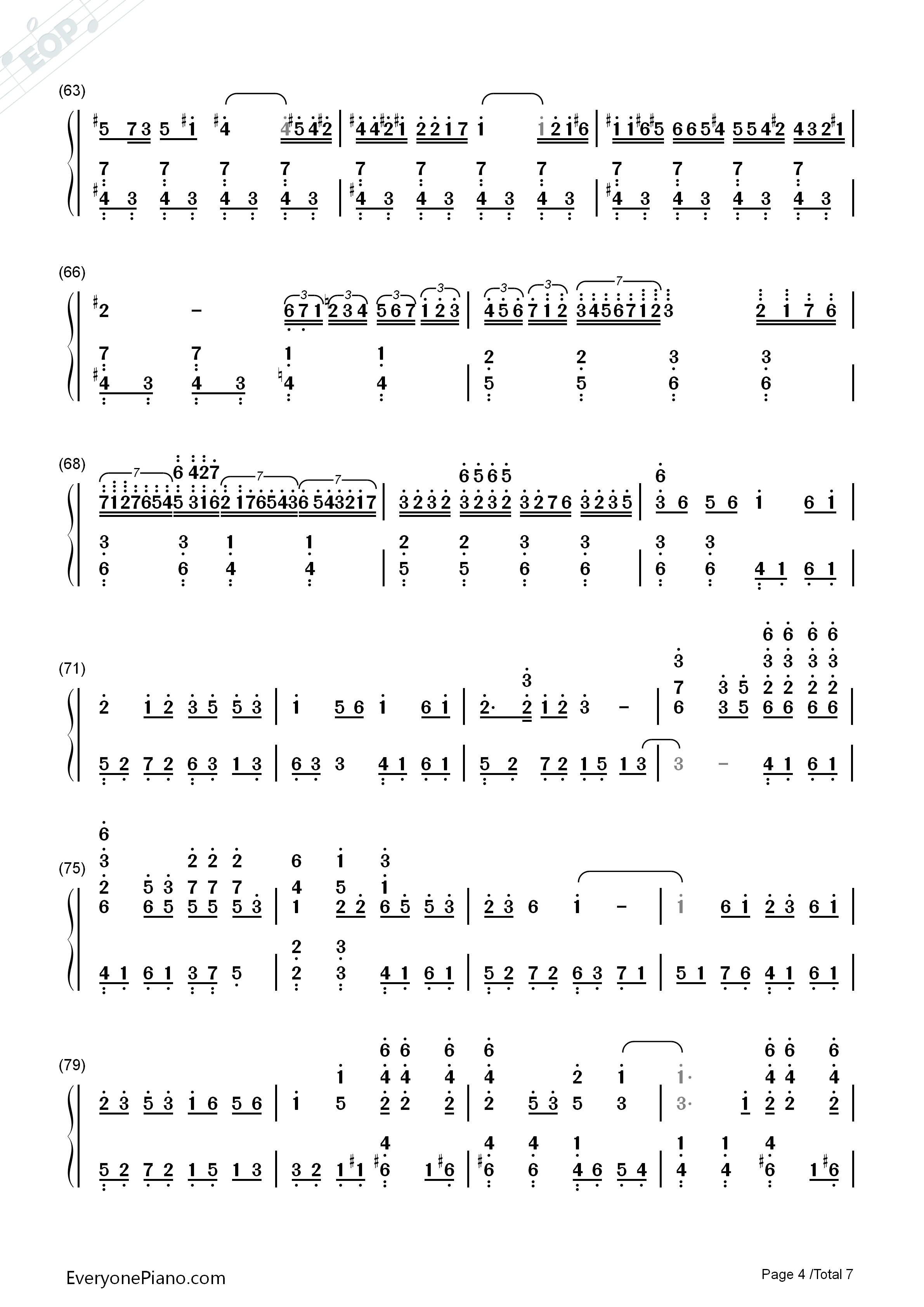 Asian_Dream_Song钢琴简谱_久石让演唱