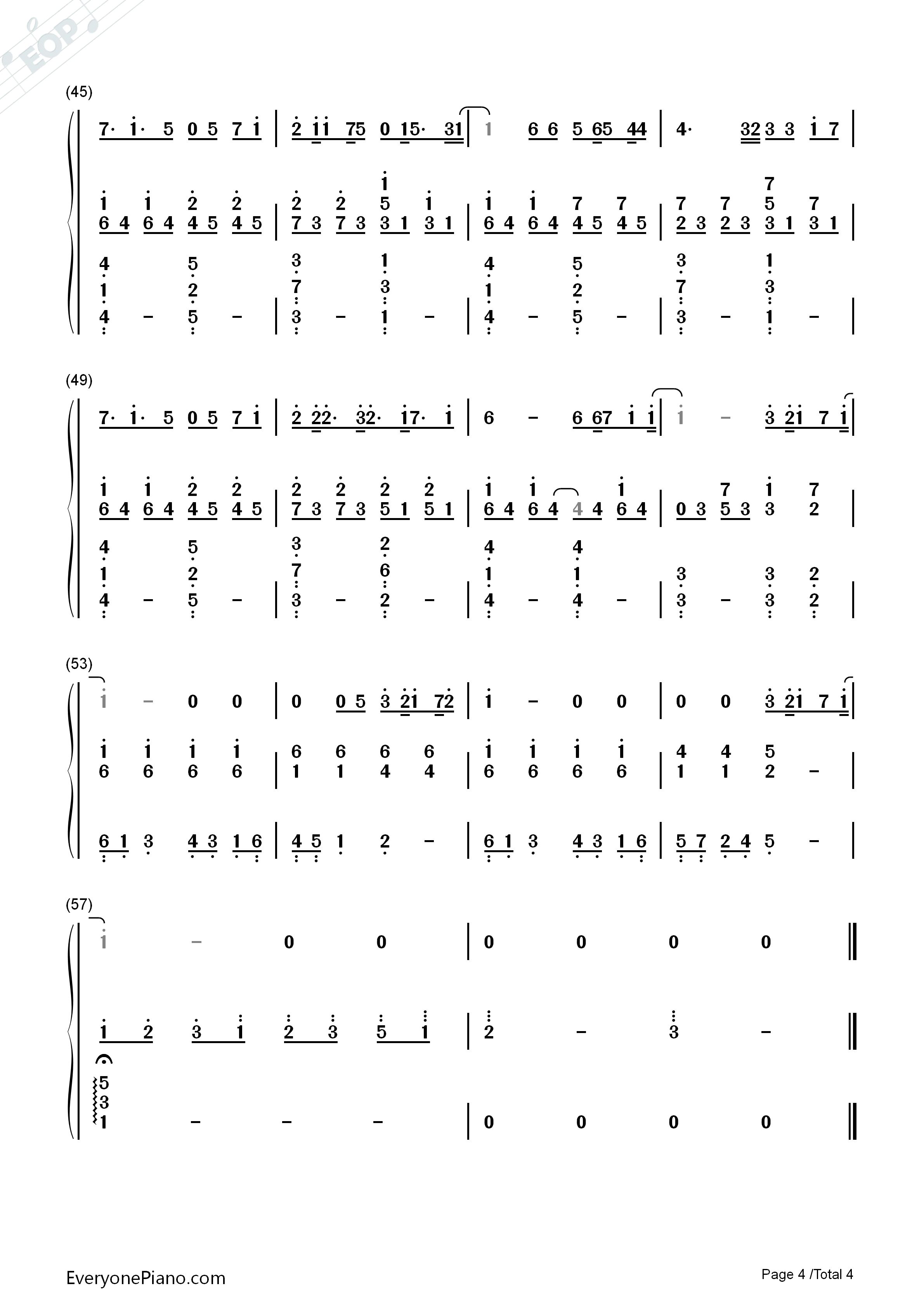 Divine钢琴简谱_少女时代演唱